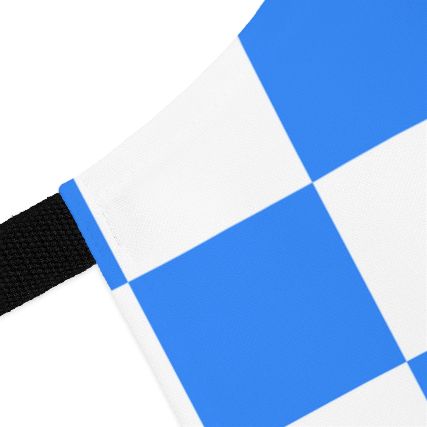 Puffin Kitchen Chef Bird Art Apron Blue and White Checkered - jz.birds