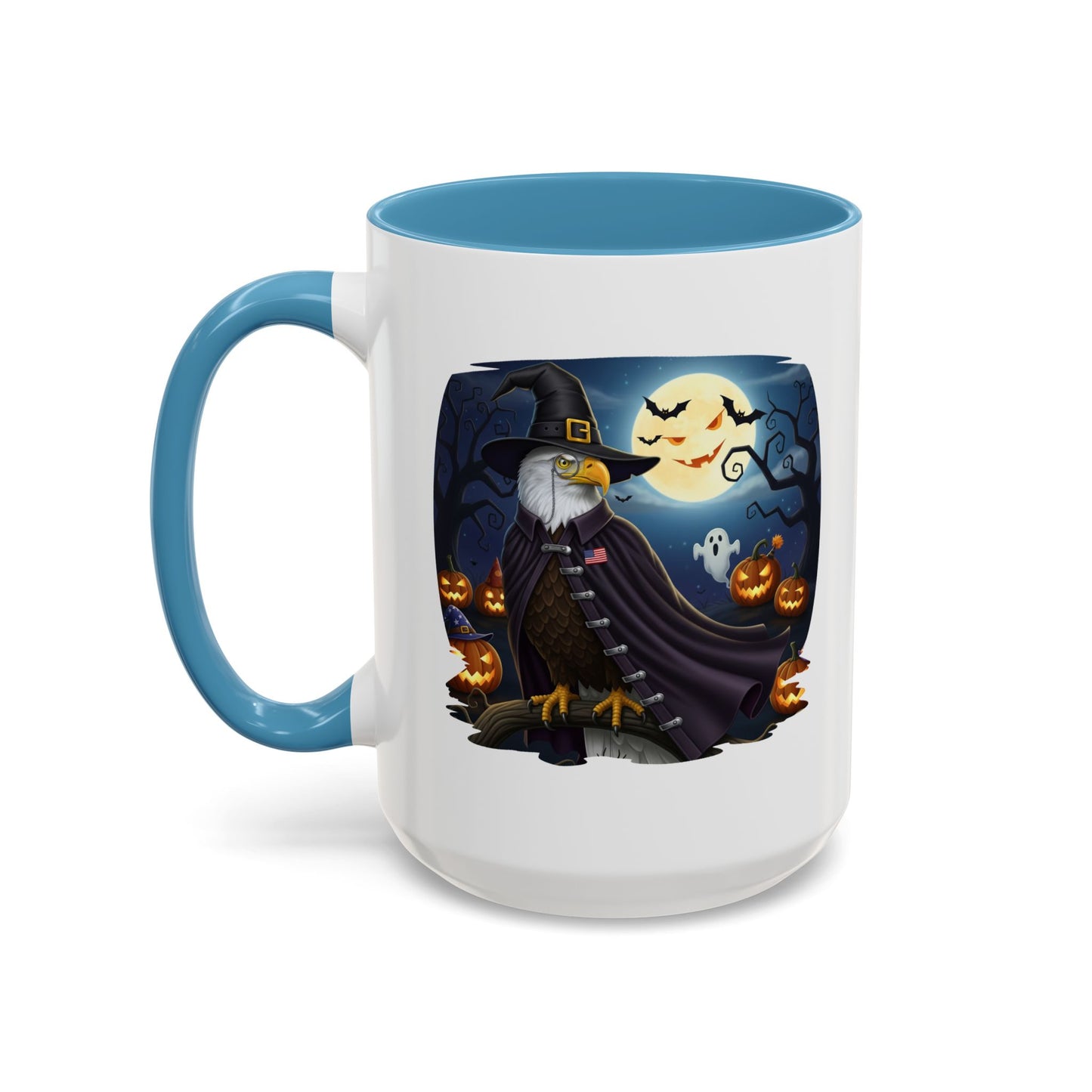 Bald Eagle Halloween Bird Mug - A Spooky & Funny Halloween Cup