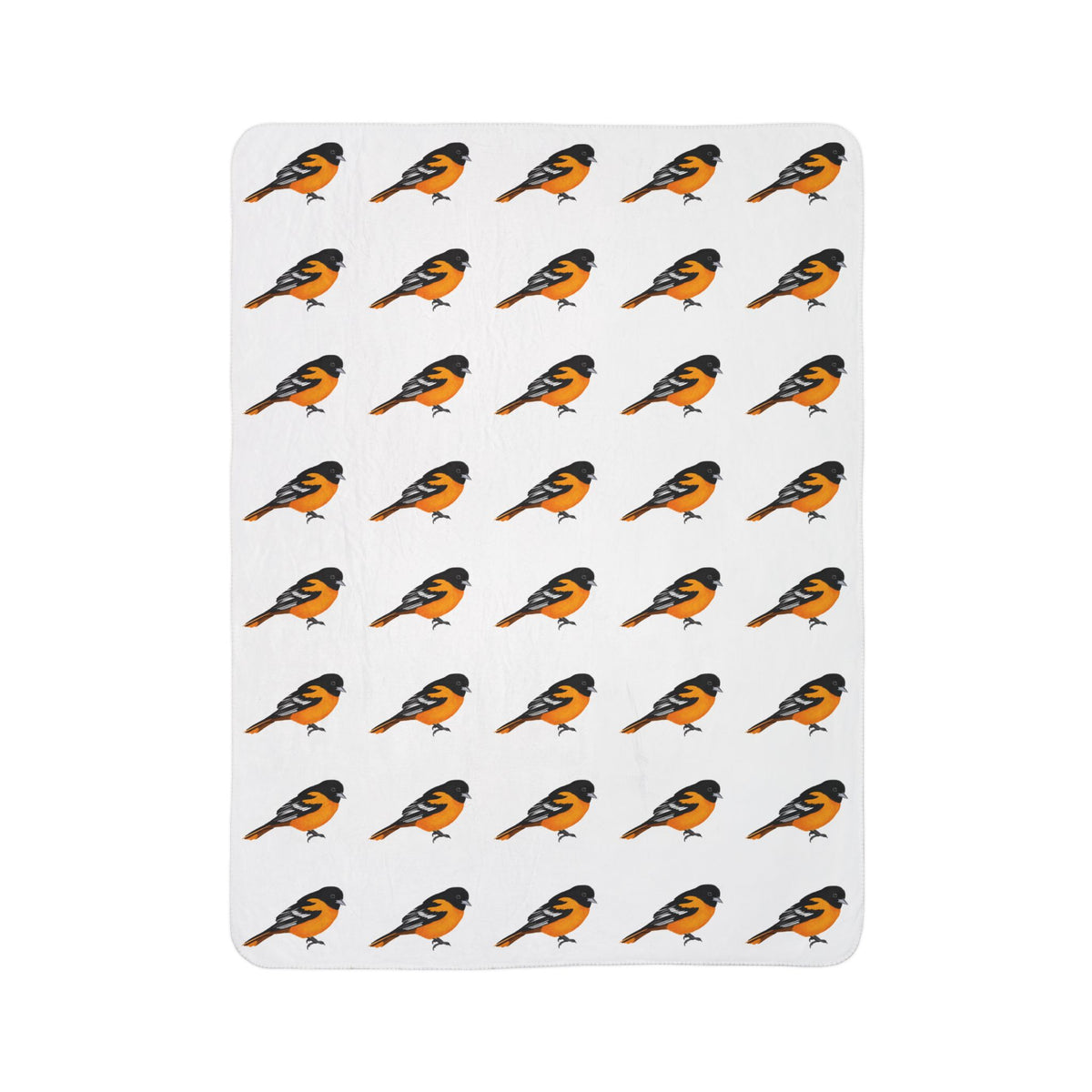 Baltimore Oriole Blanket – bird Pattern