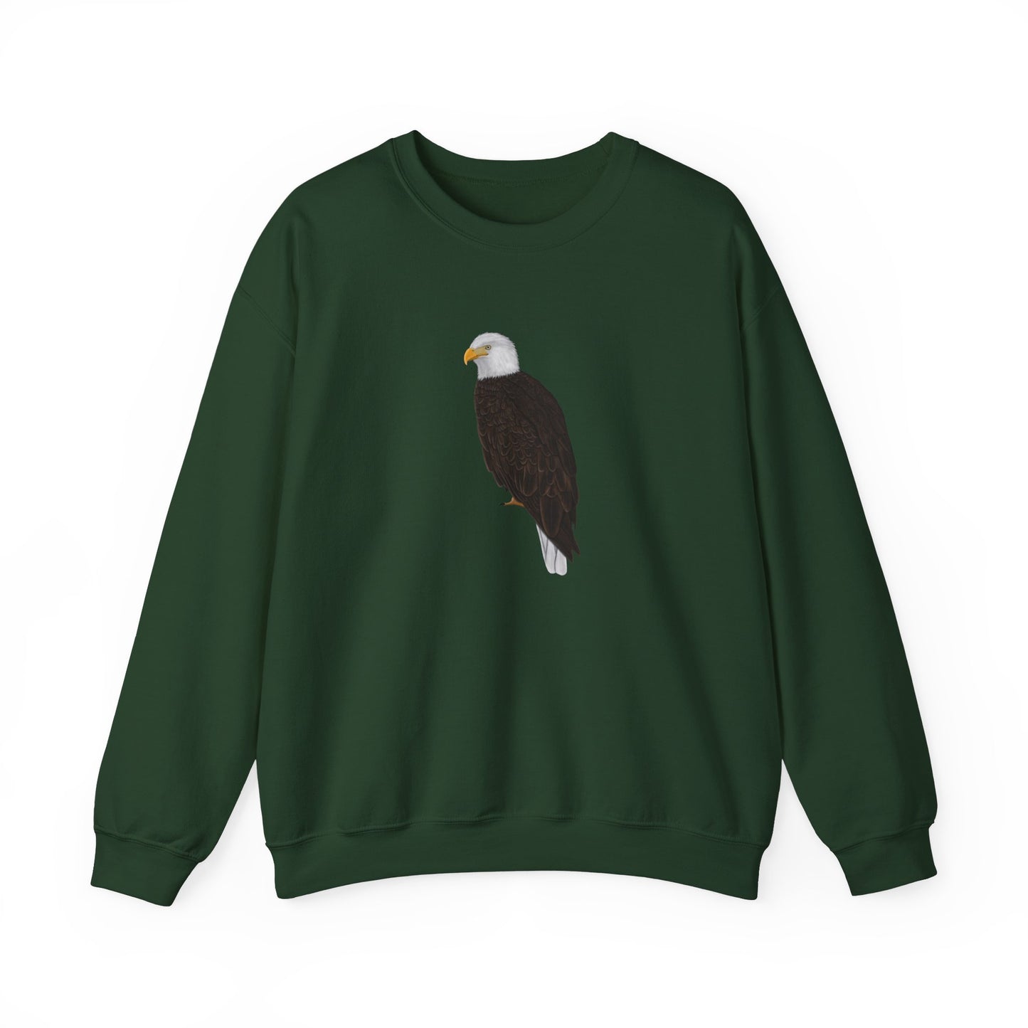 Bald Eagle Bird Watcher Biologist Crewneck Sweatshirt