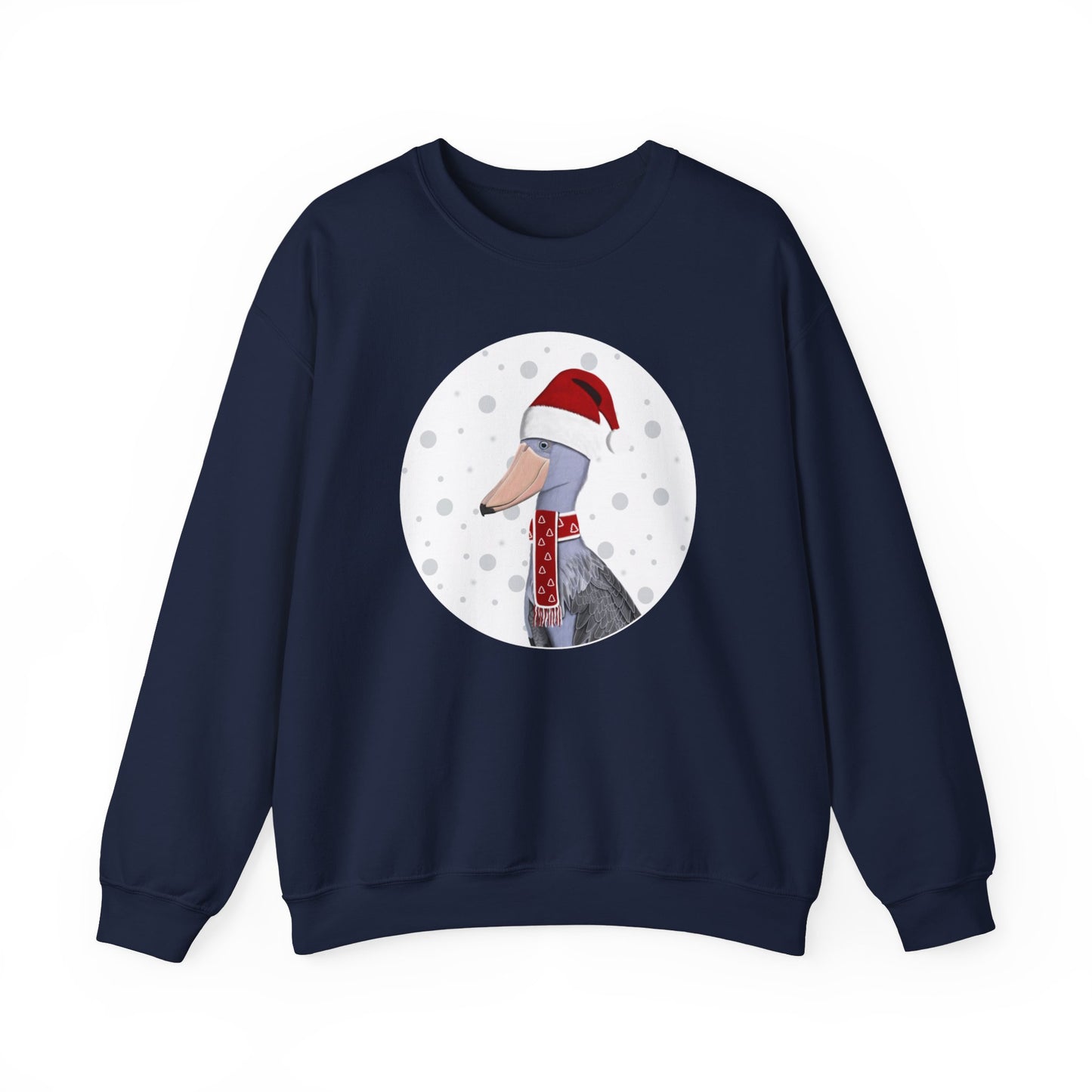 Shoebill Sweatshirt on Animal Lover Gift background