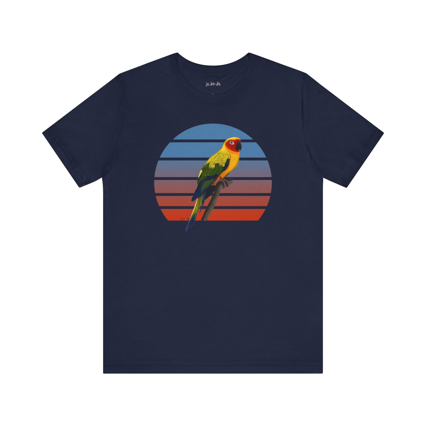 Conure T-Shirt on Cotton background