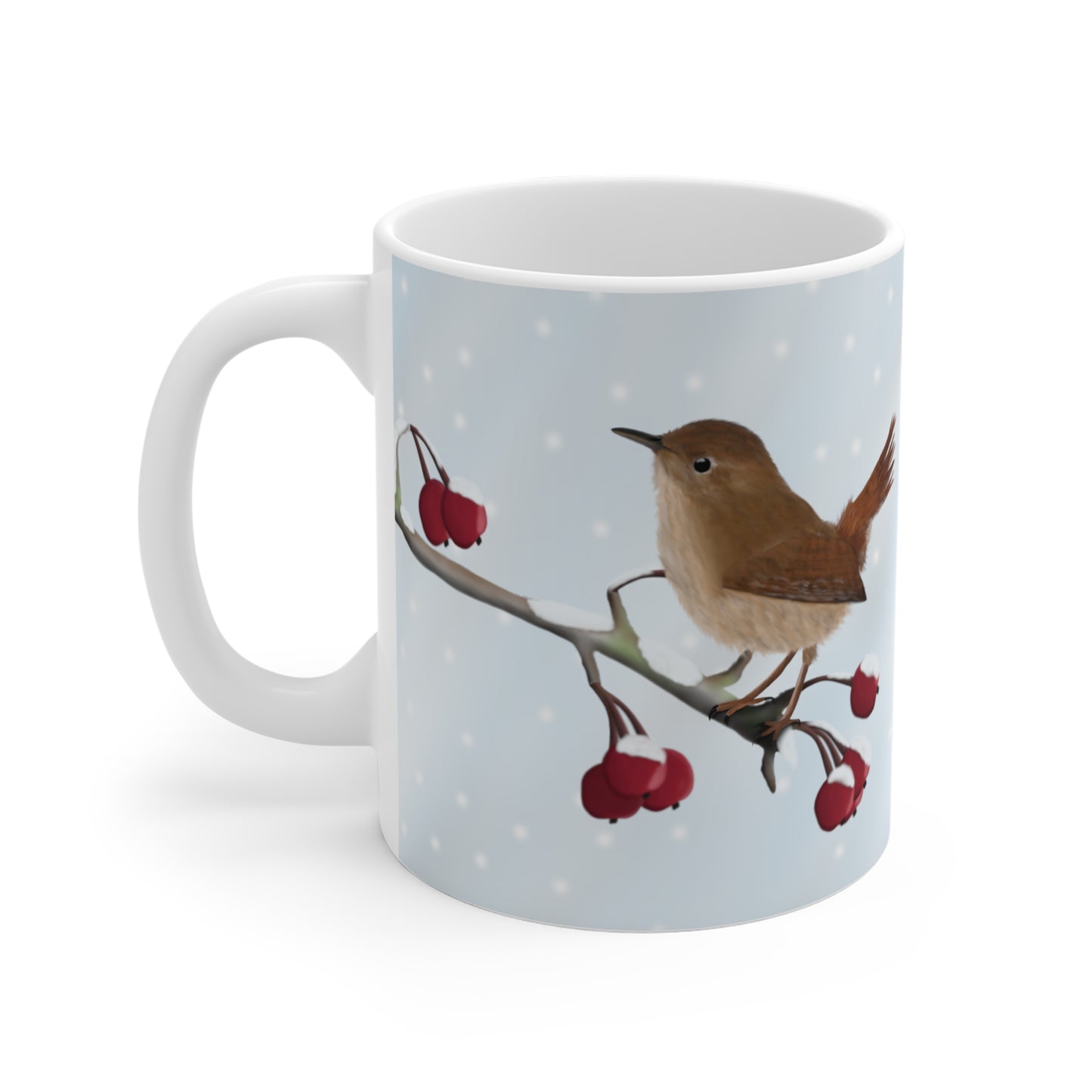 Zaunkönig Tasse – 11 oz und 11oz Stil