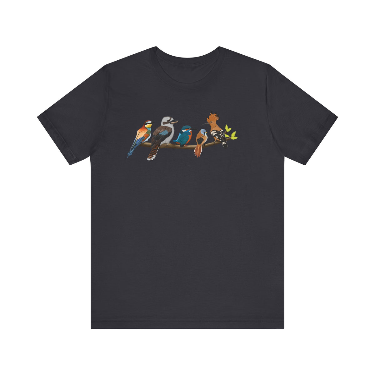 Eisvogel T-Shirt in Black
