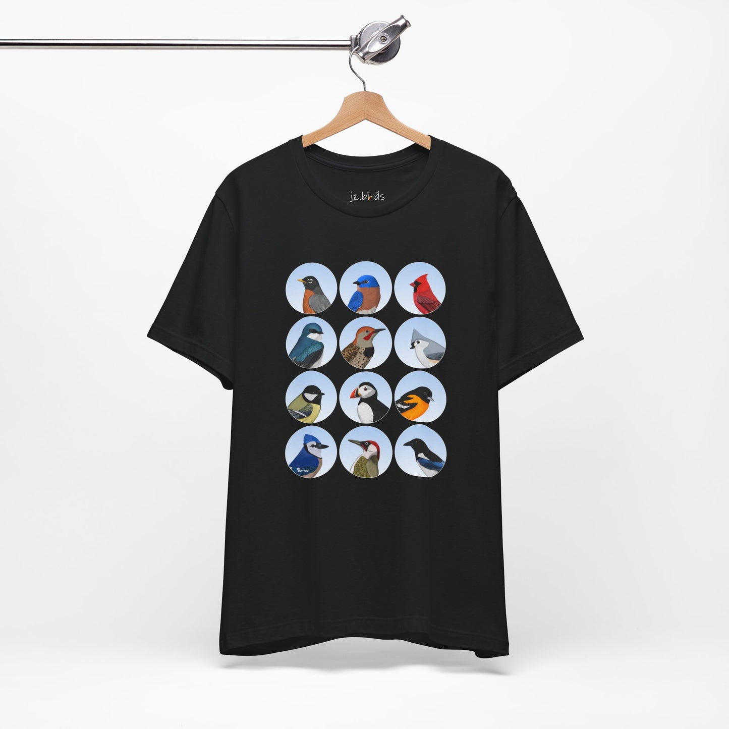 Birds T-Shirt Bluebird Cardinal Blue Jay Robin Bird Watcher Bird Lover