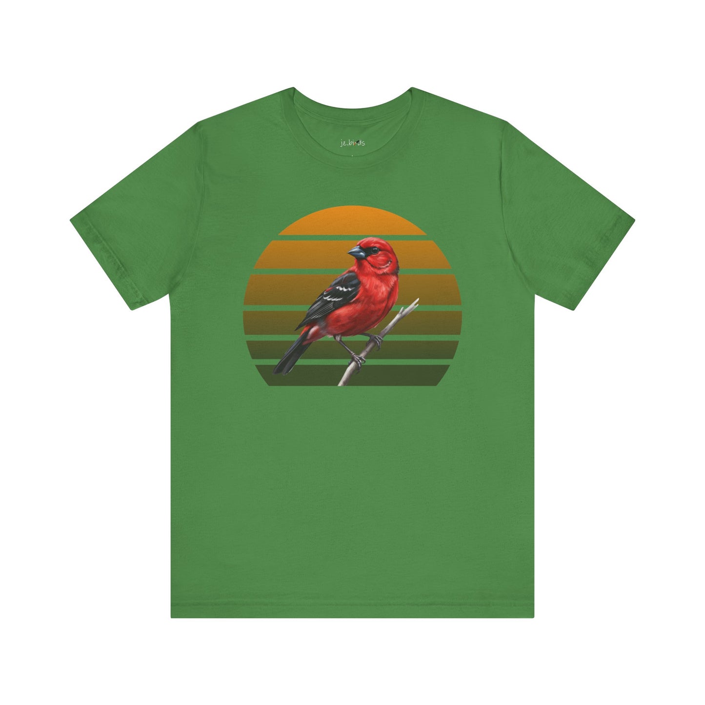 Scarlet Tanager T-Shirt | Unisex Retail Fit Bird Lover Tee | Wildlife Birder Gift