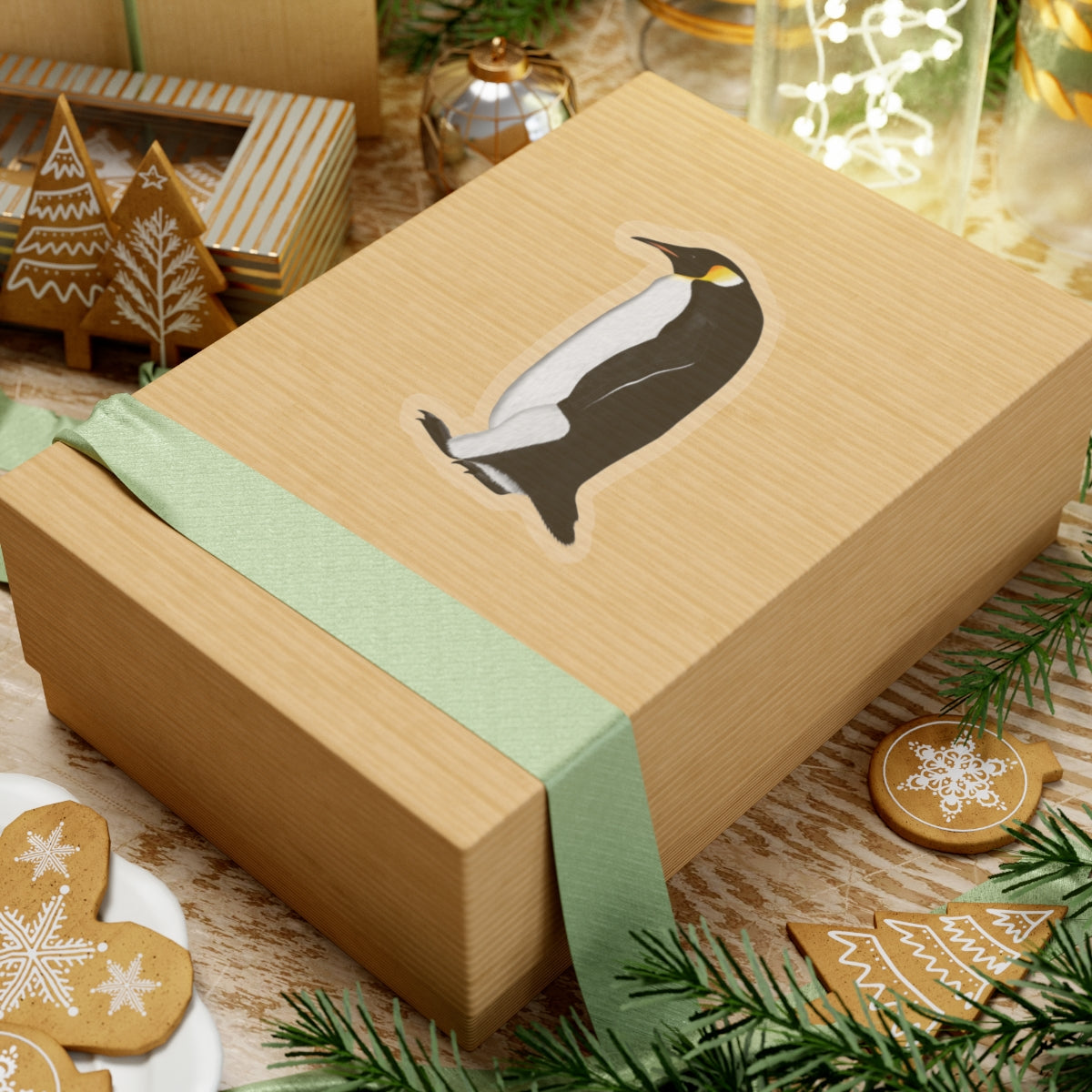 Penguin Kiss-Cut Stickers - jz.birds