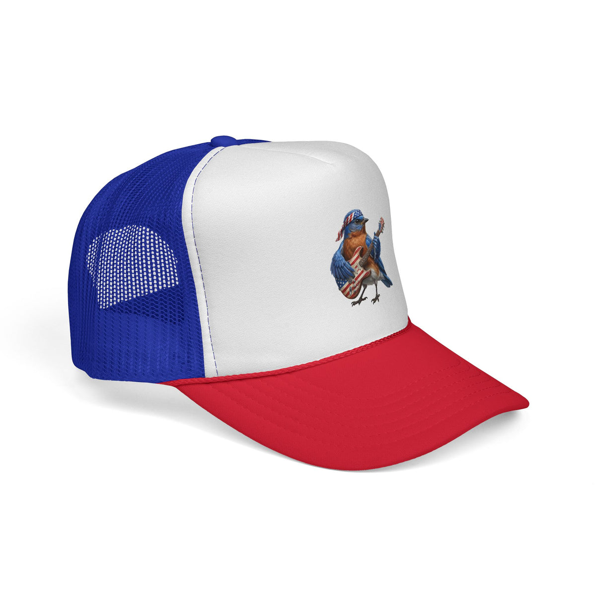 The Bassbird "Deep Groove" Trucker Cap – Bassist Edition - Backyard Birds Hats in Black