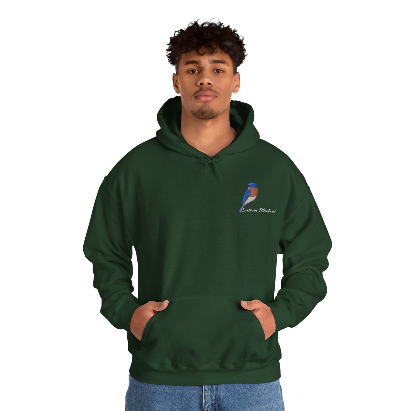 Eastern Bluebird Birding Birdwatching Bird Hoodie