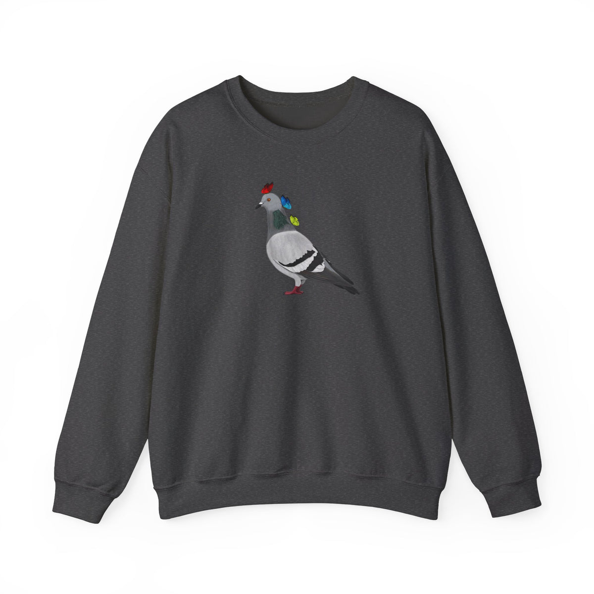 Pigeon Sweatshirt on Animal Lover Gift background