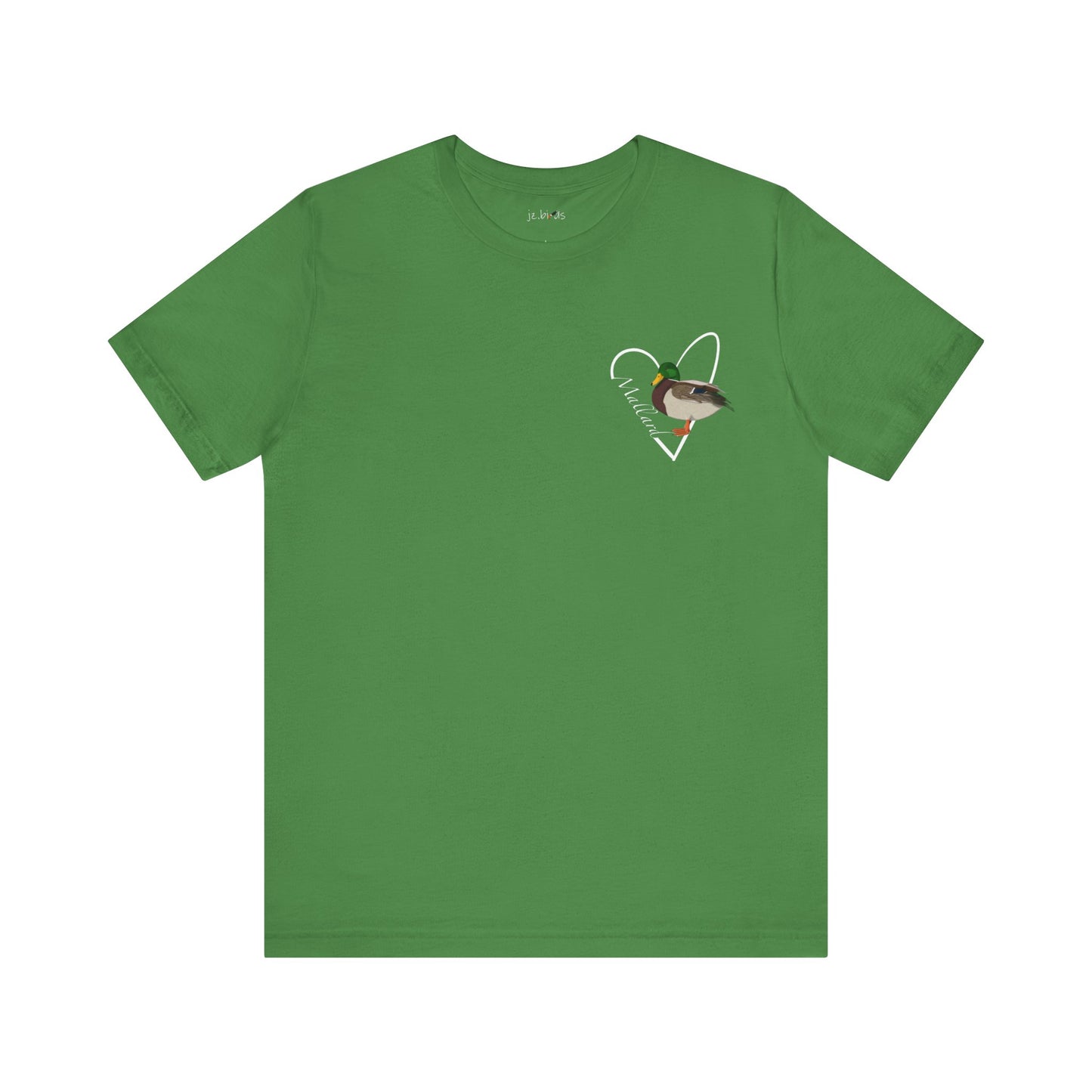 Mallard Heart Birdwatcher Bird T-Shirt