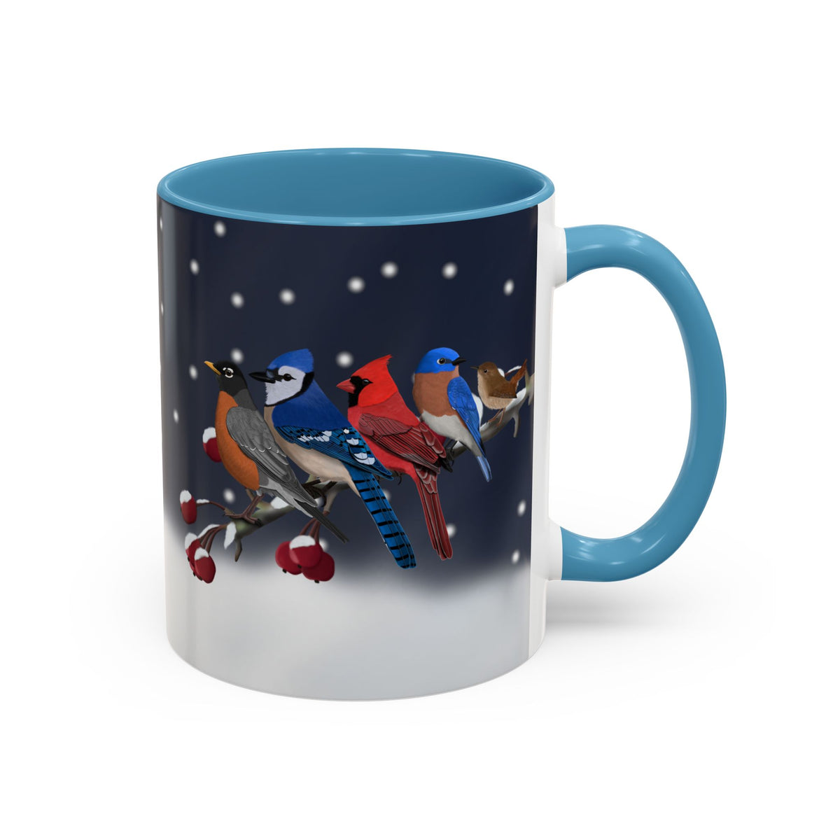 Backyard Birds Coffee Mug | Ceramic Christmas Gift for Bird Lovers