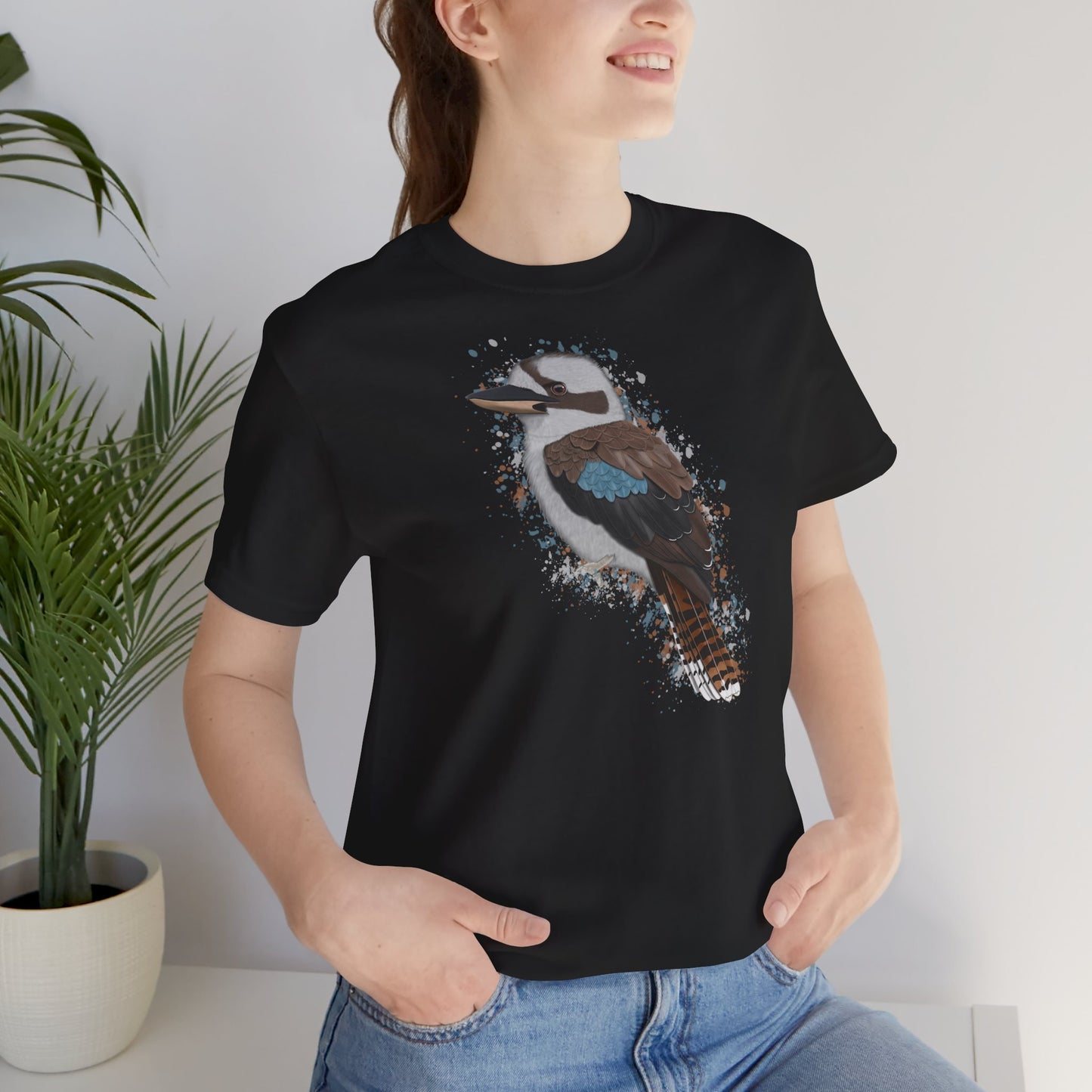 Kookaburra Vogel T-Shirt für Vogelfreunde