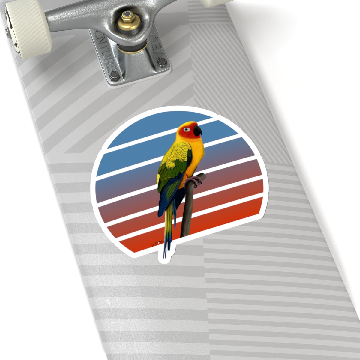 コガネメキシコインコの鳥のステッカー
