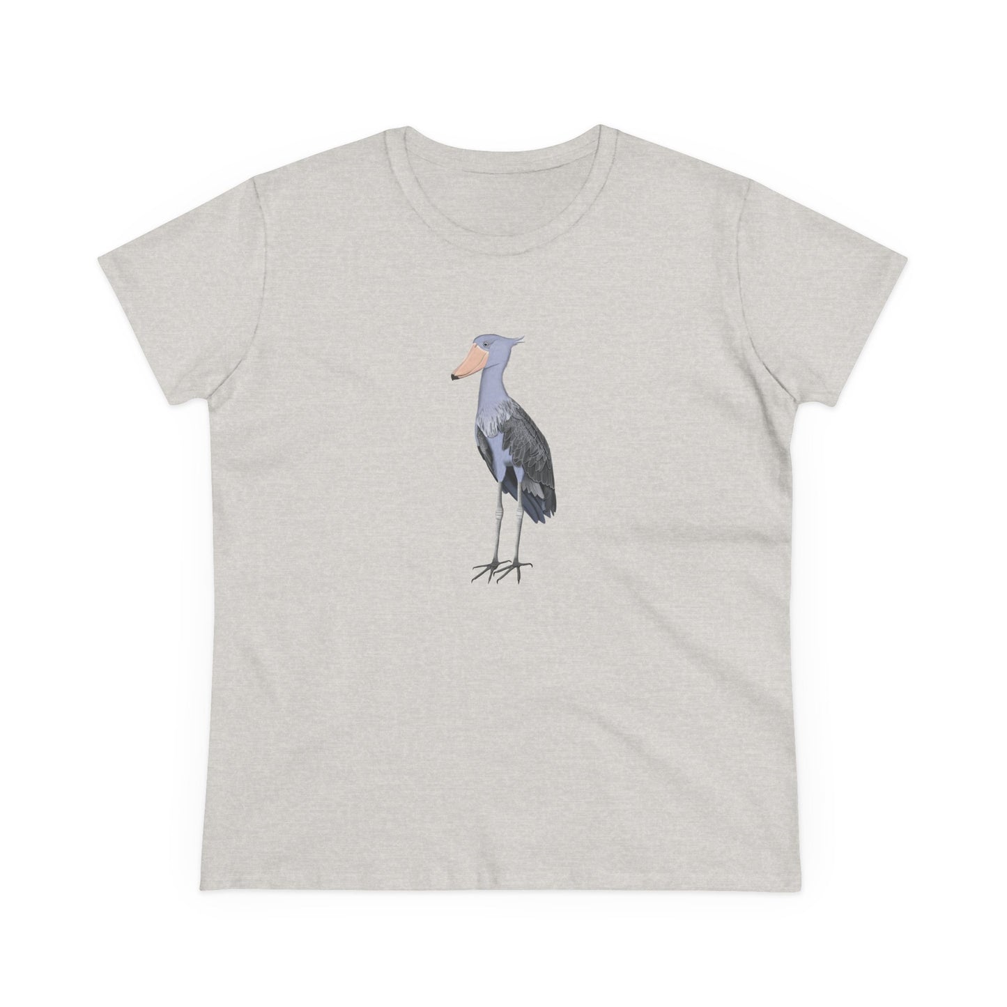 Shoebill Bird Design for Birdwatchers and Bird Lovers Women's T-Shirt
