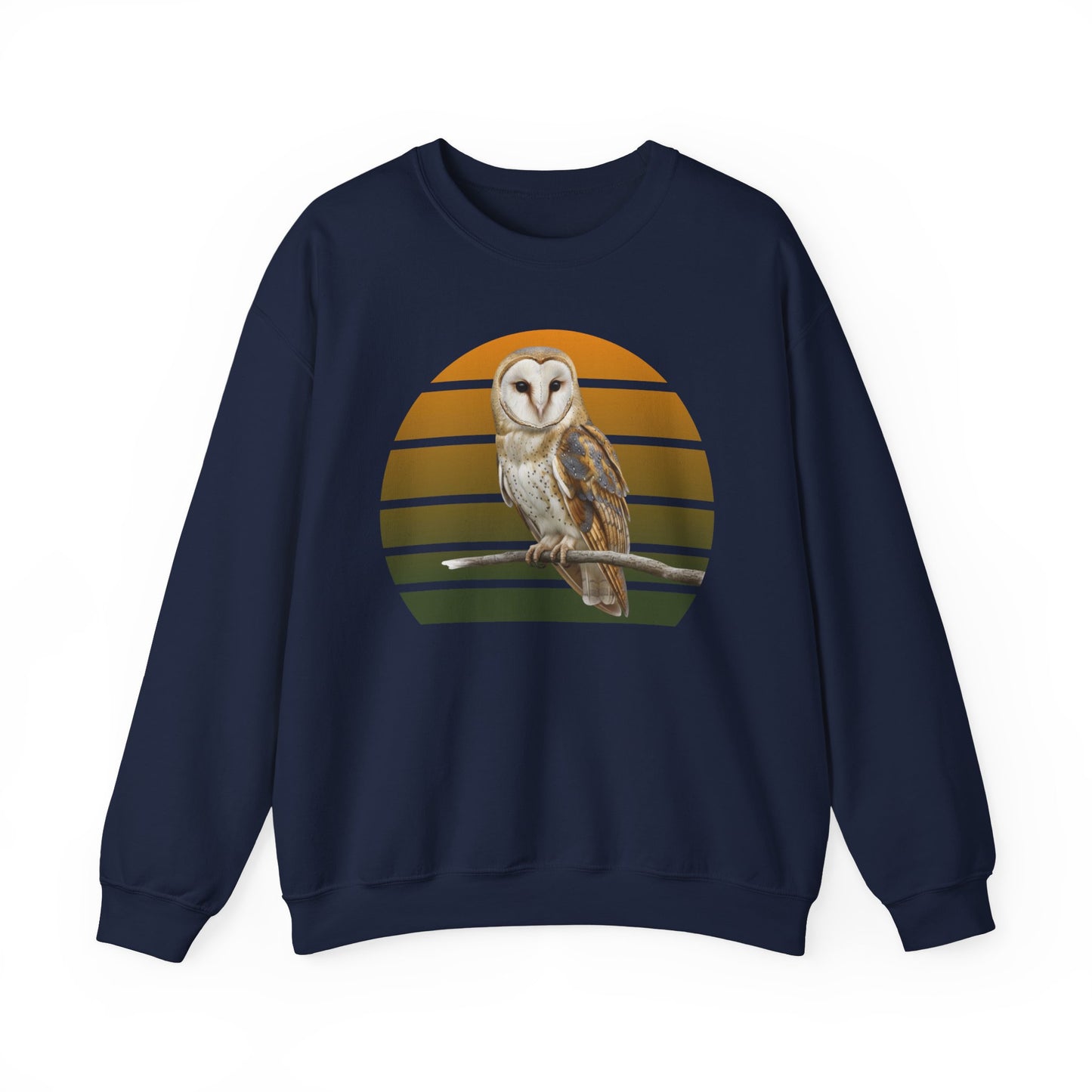 Barn Owl Sweatshirt | Bird Watcher Crewneck | Unisex Songbird Gift for Bird Lovers