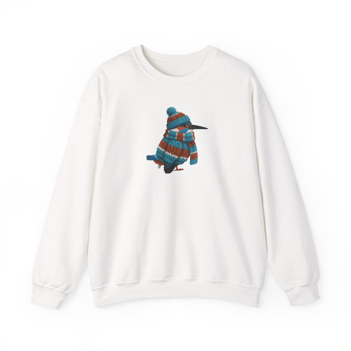 Kingfisher Sweatshirt – Animal Lover Gift and Avian Enthusiast style