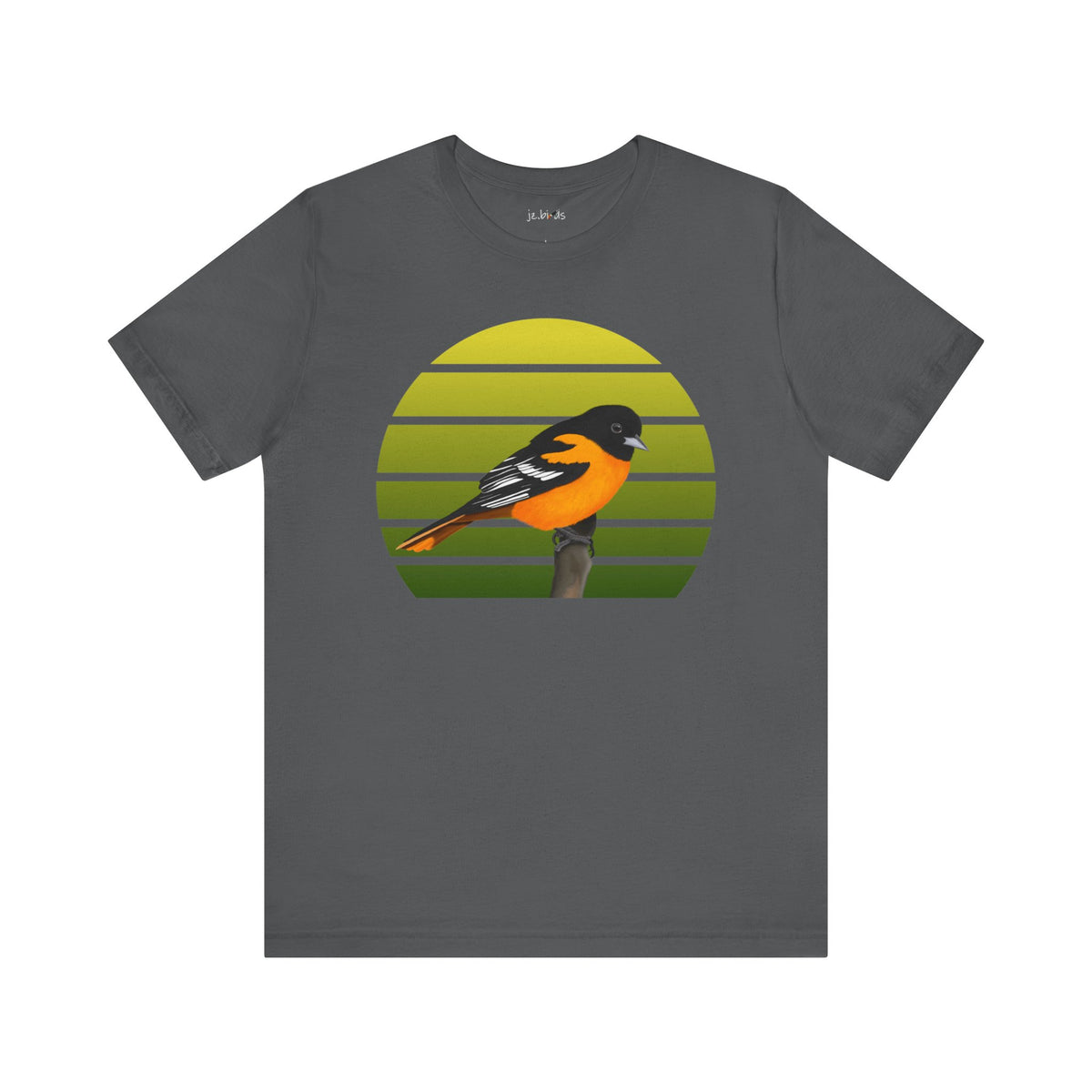 Baltimore Oriole T-Shirt – Cotton, Crew neck