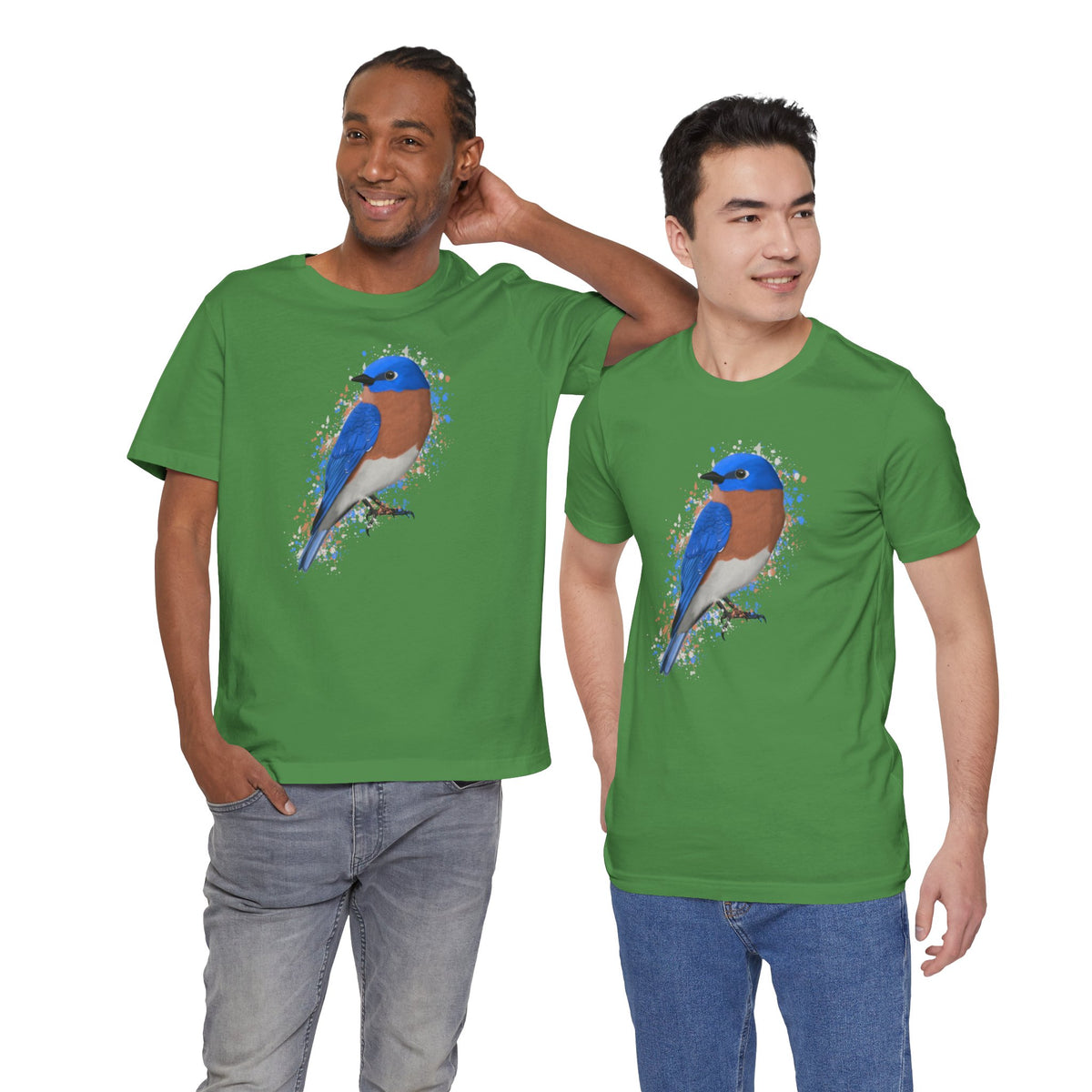 ルリツグミの鳥Tシャツ