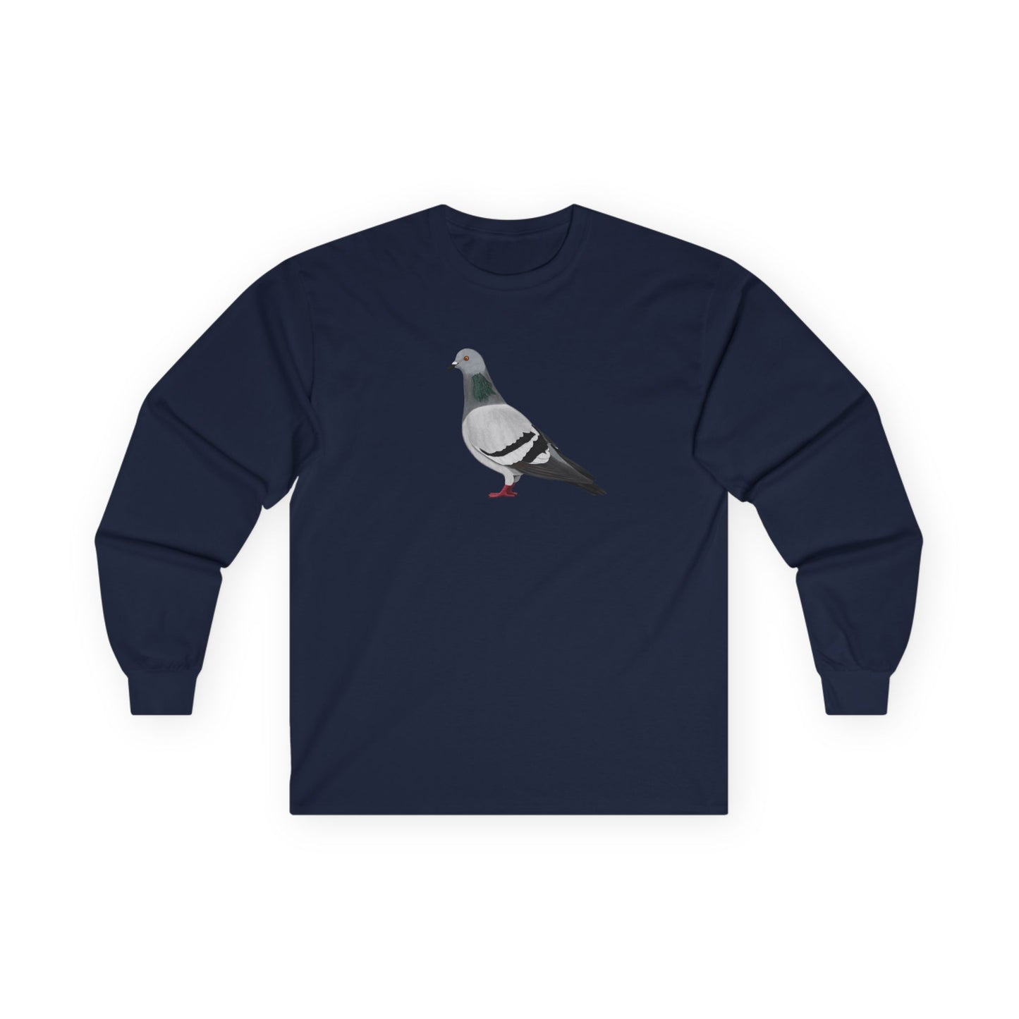 Pigeon Birding & Birdwatching Bird Cotton Long Sleeve T-Shirt