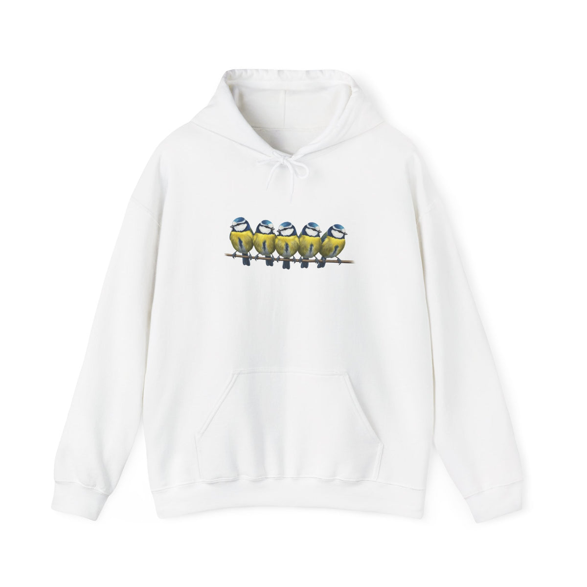 Blaumeise Kapuzenpullover – artistic apparel und casual outerwear Stil