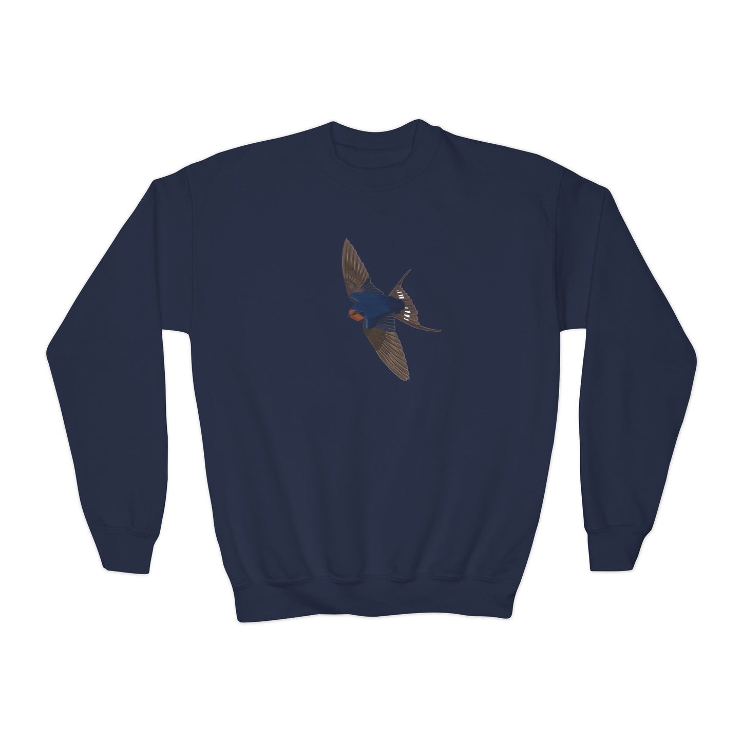 Barn Swallow Youth Sweatshirts in Maroon