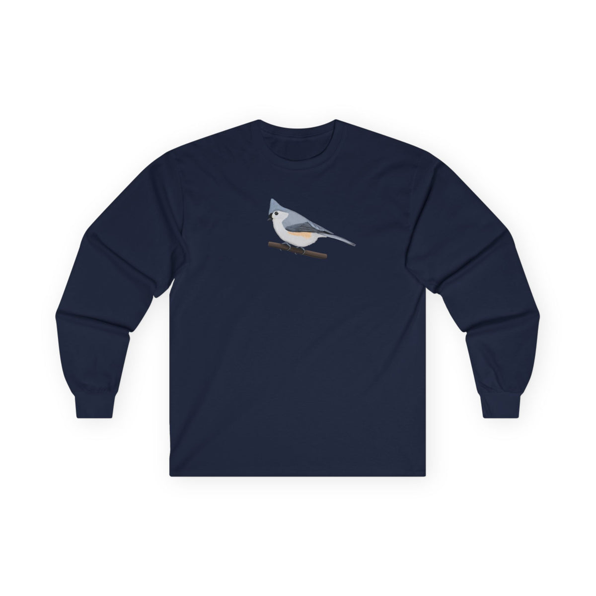 Tufted Titmouse Long-sleeve – Bird Graphic Tee and long sleeve style