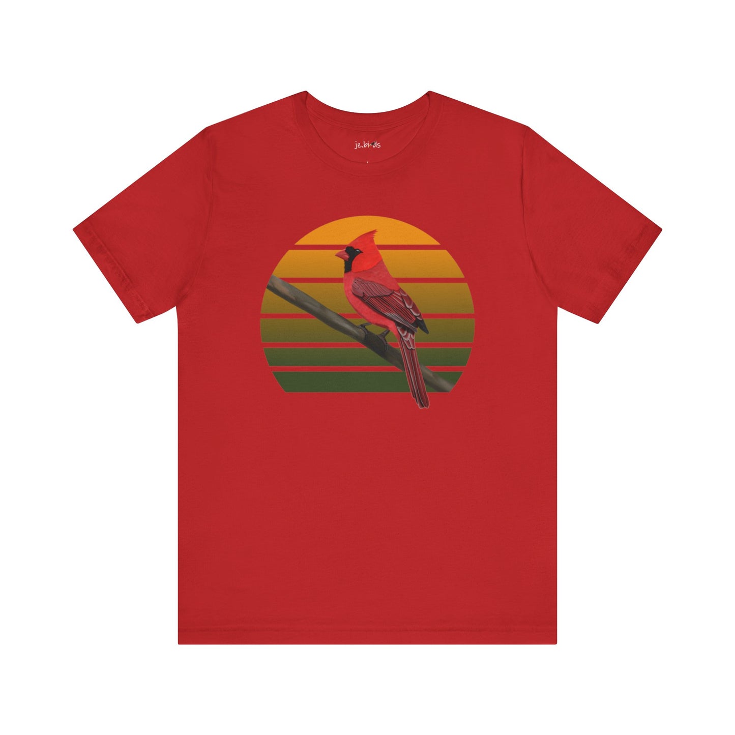 Northern Cardinal Birdwatcher Bird T-Shirt