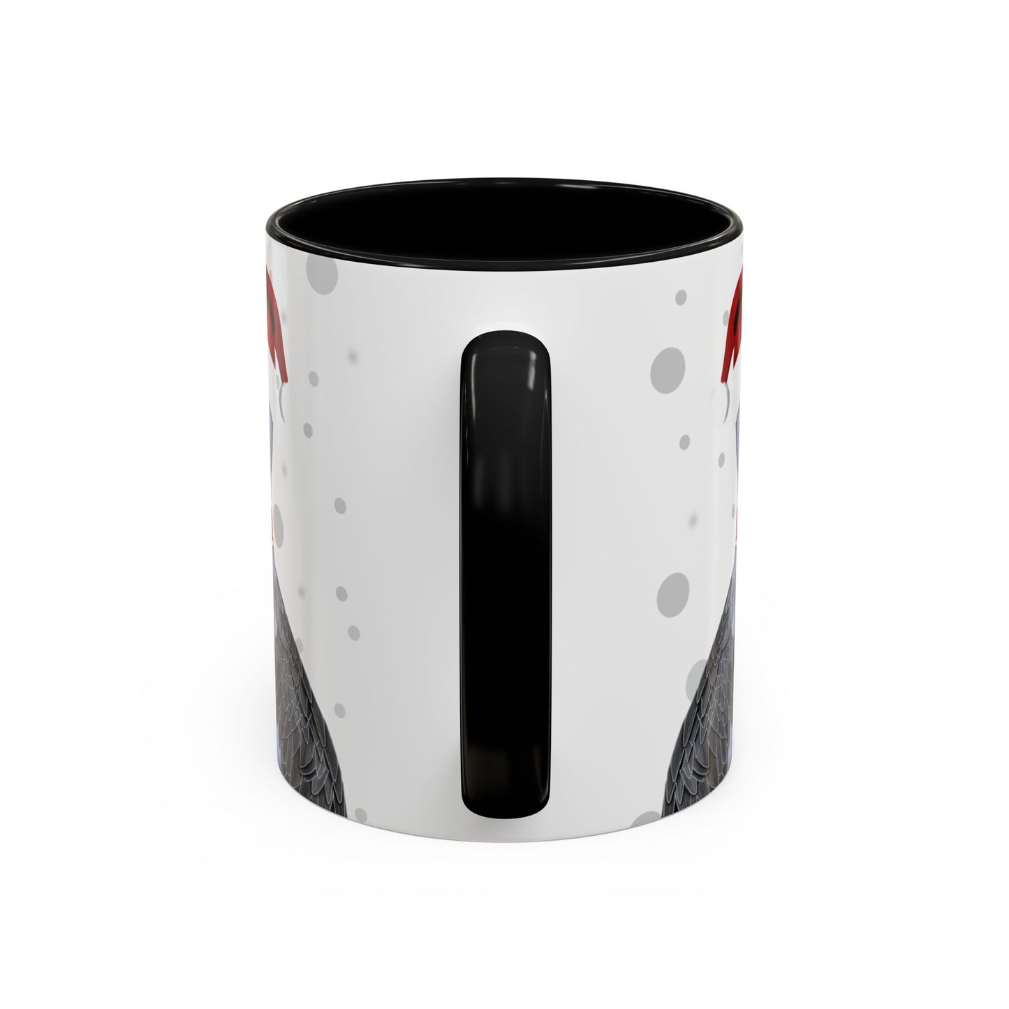 ハシビロコウのクリスマスバードコーヒーマグ