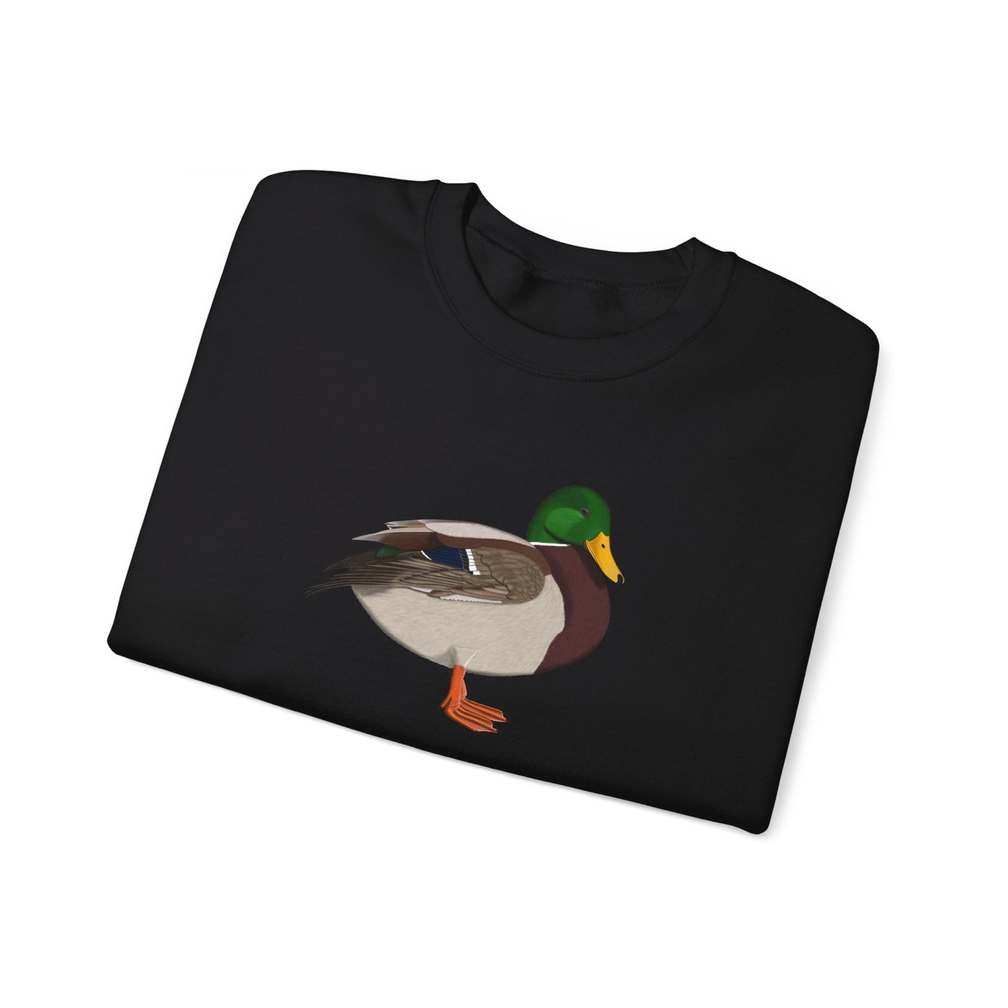 Mallard Bird Watcher Biologist Crewneck Sweatshirt