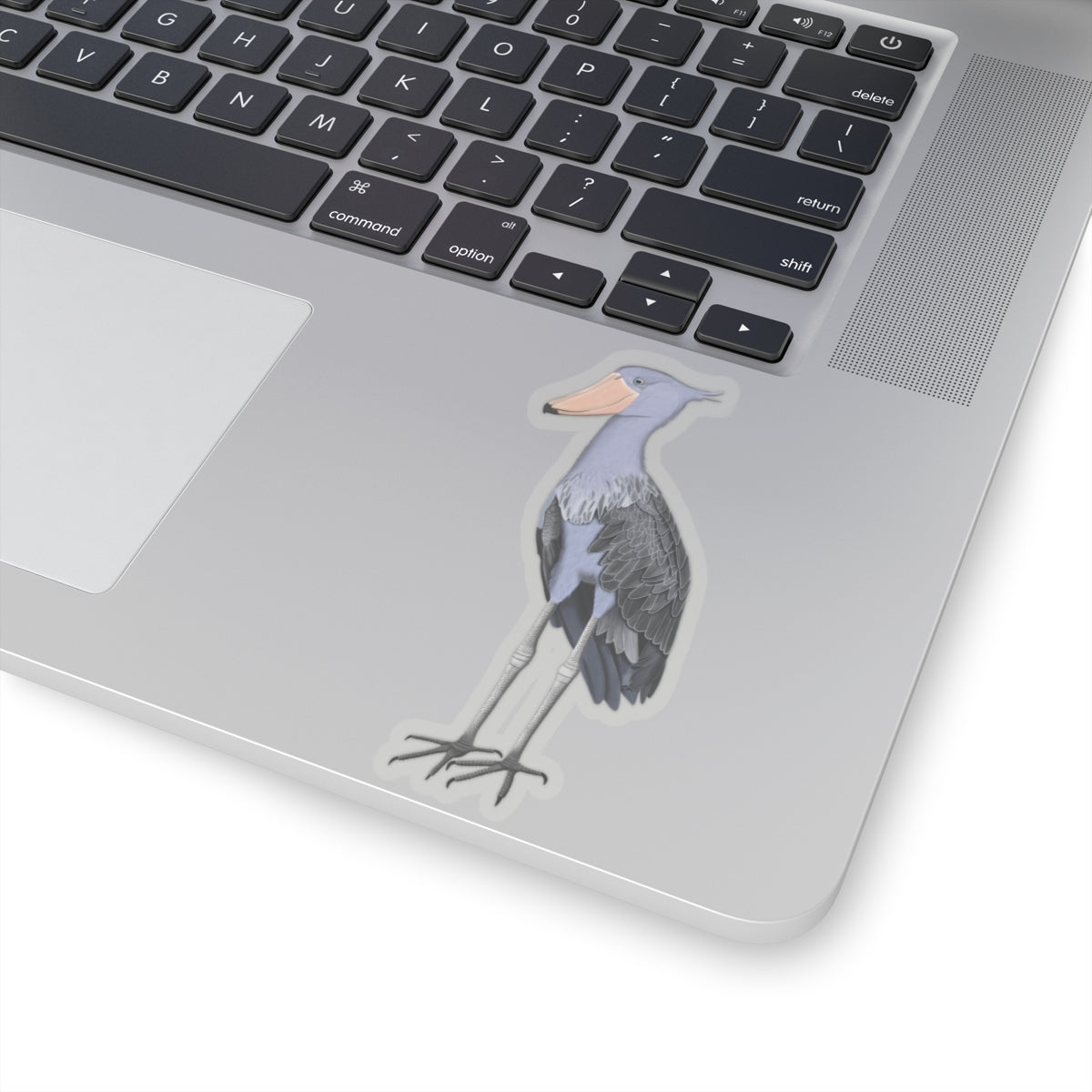 Shoebill Bird Kiss-Cut Sticker - jz.birds