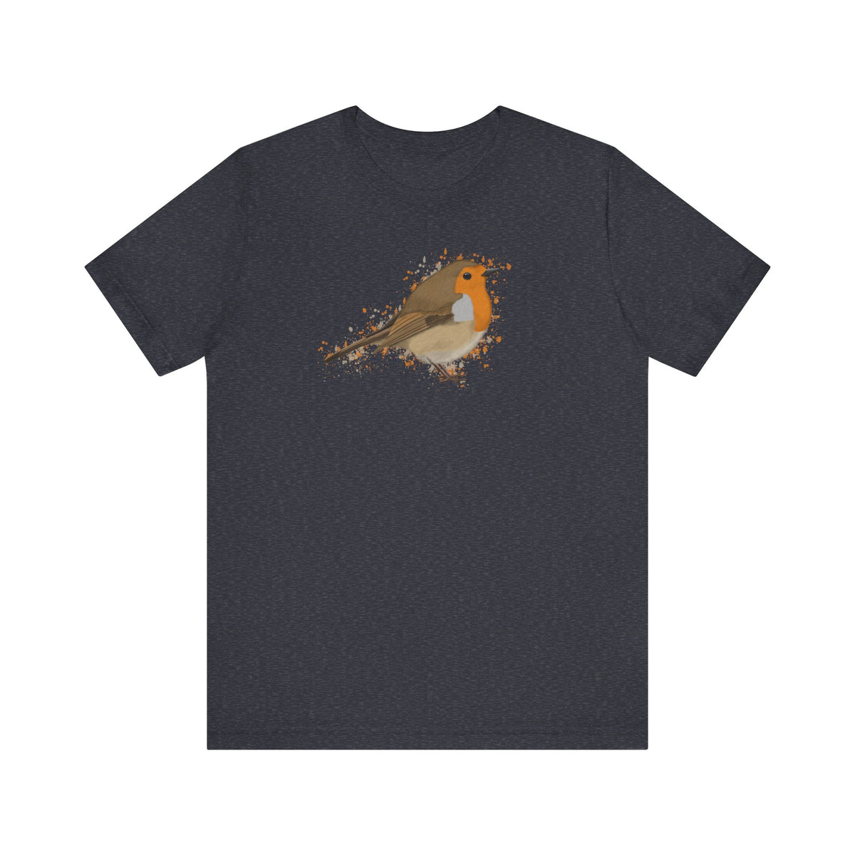 Rotkehlchen T-Shirt – bird graphic tee, watching gear