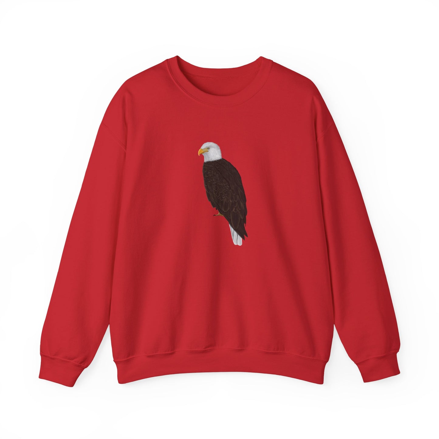 Bald Eagle Bird Watcher Biologist Crewneck Sweatshirt