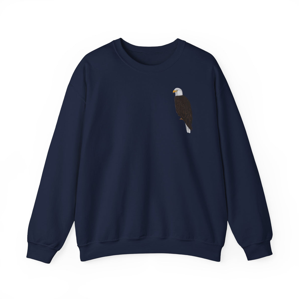 Weißkopfseeadler Vogel Sweatshirt Vogelmotiv – Animal Graphic Tee, Casual Everyday Wear