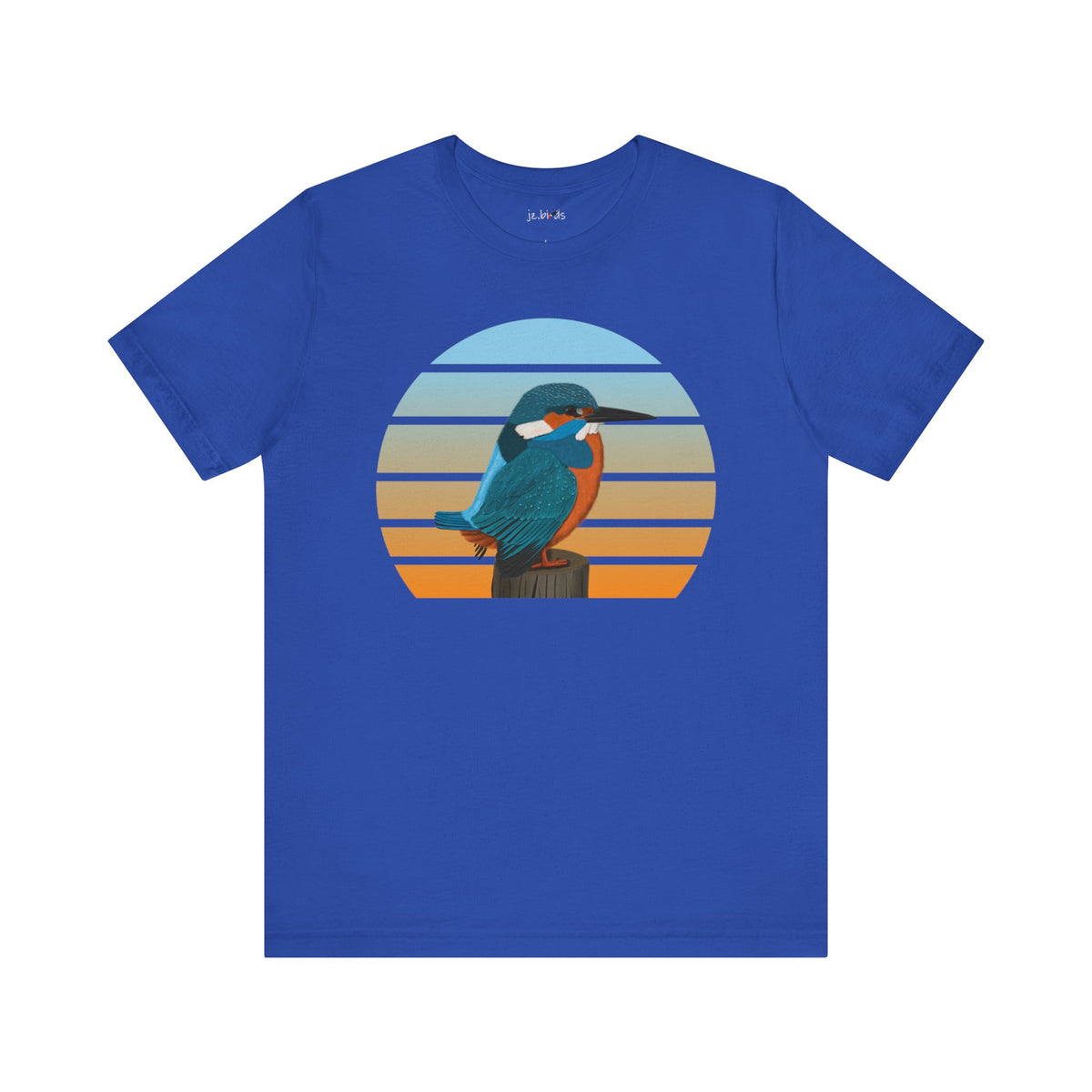 Kingfisher T-Shirt – Cotton and Crew neck style