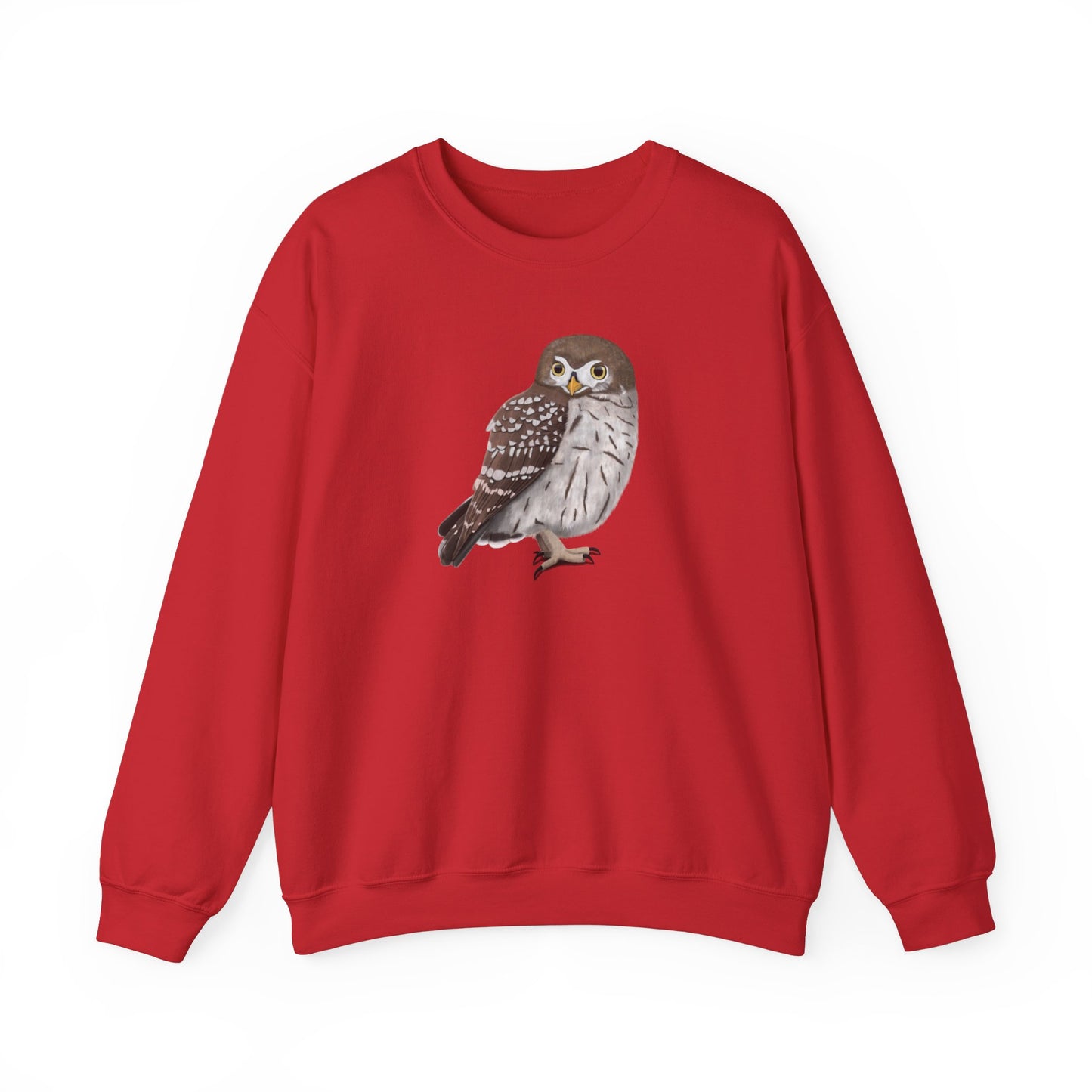 Owl Bird Watcher Biologist Crewneck Sweatshirt