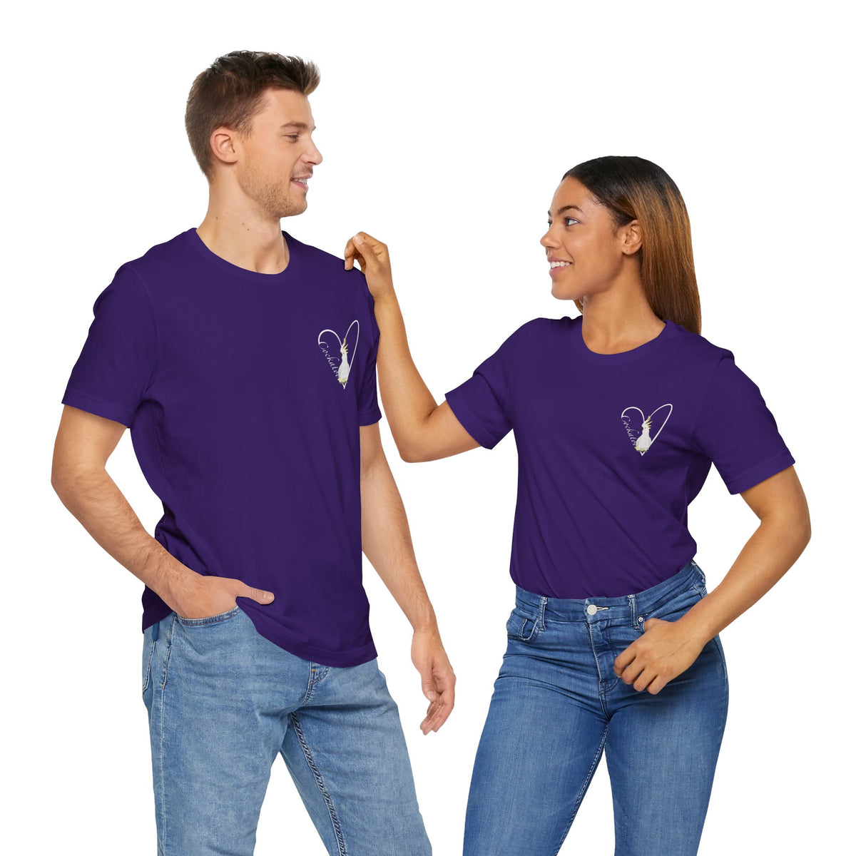 Cockatoo Heart Birdwatcher Bird T-Shirt