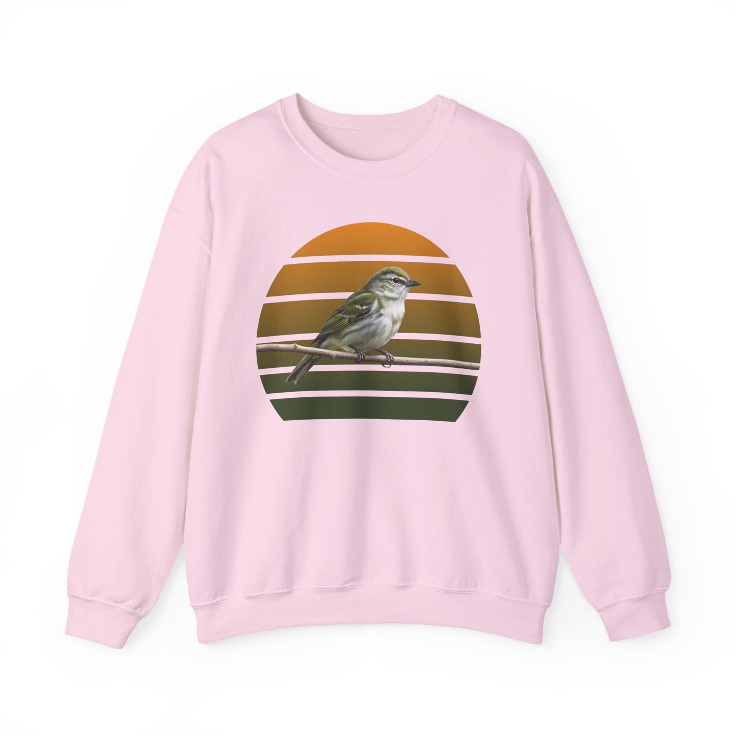 Red-Eyed Vireo Sweatshirt | Songbird Crewneck | Unique Birder Gift | Unisex Wildlife Pullover
