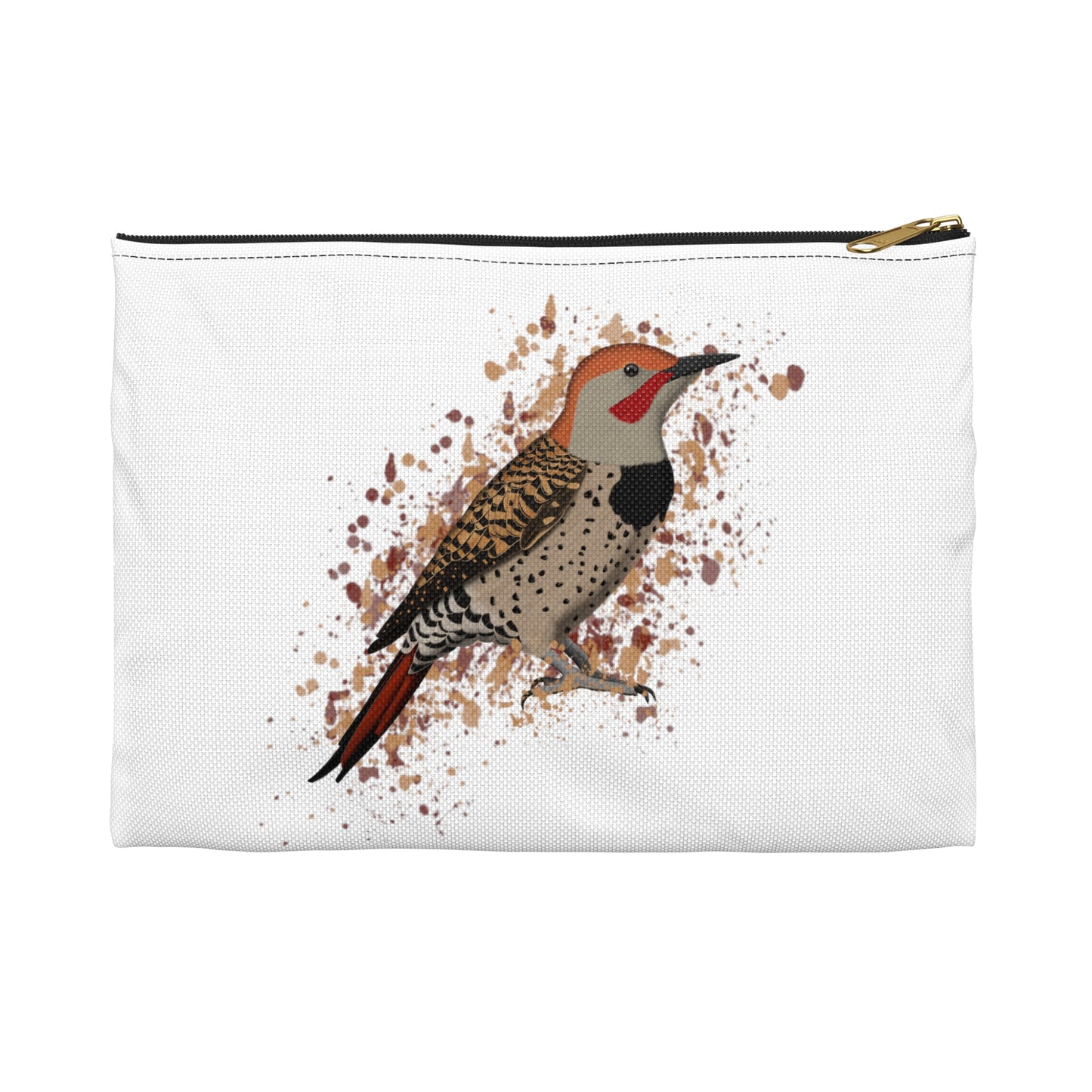 Northern Flicker Bird Art Accessory Pouch