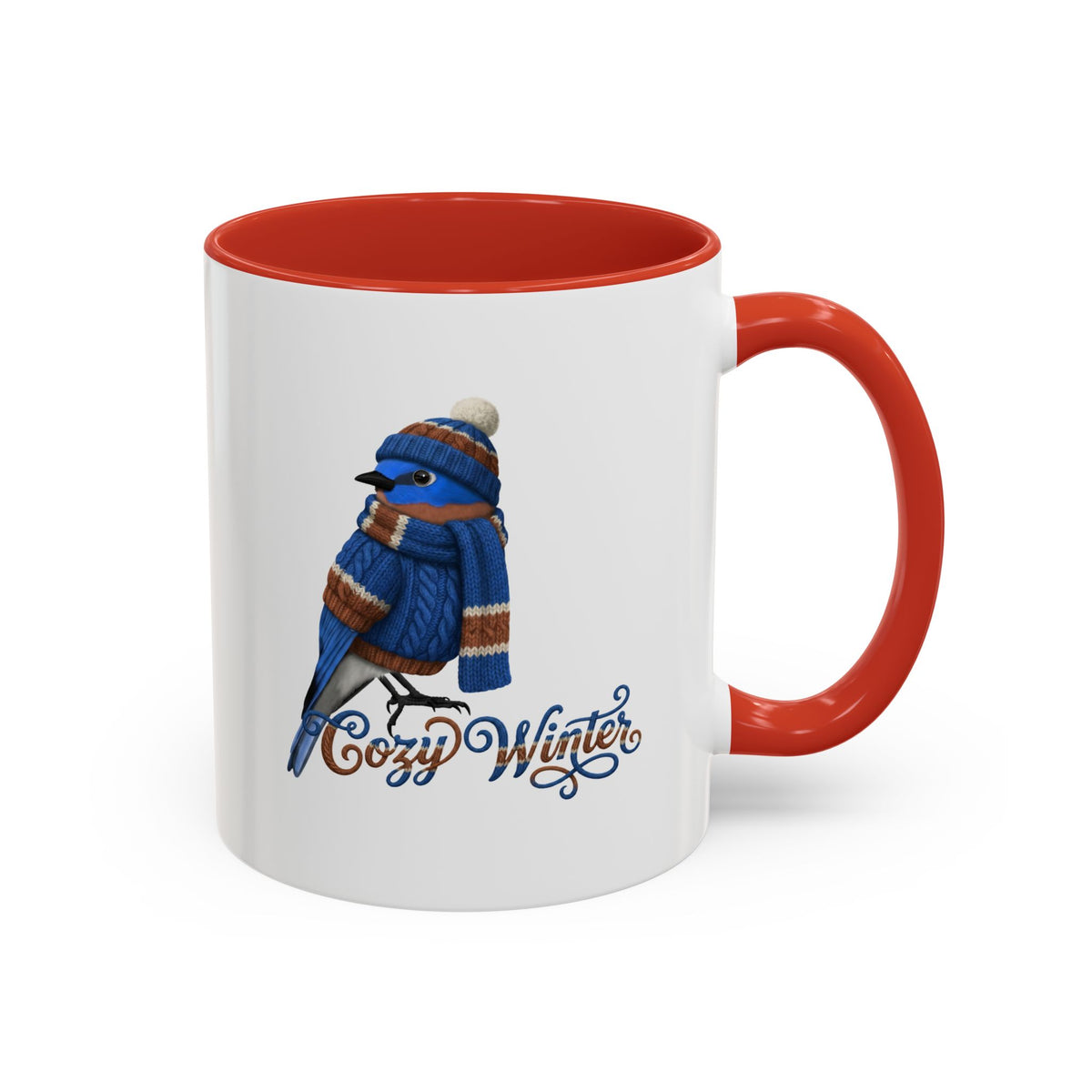 Bluebird Ceramic Bird Coffee Mug – Custom Gift for Watchers – 11oz,