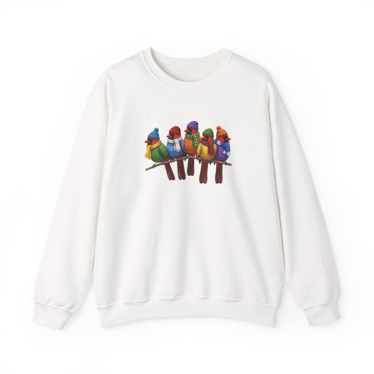 Cardinal Sweatshirt | Bird Watcher Crewneck Unisex Songbirds Wearing Knit Gift for Lovers – Animal Lover