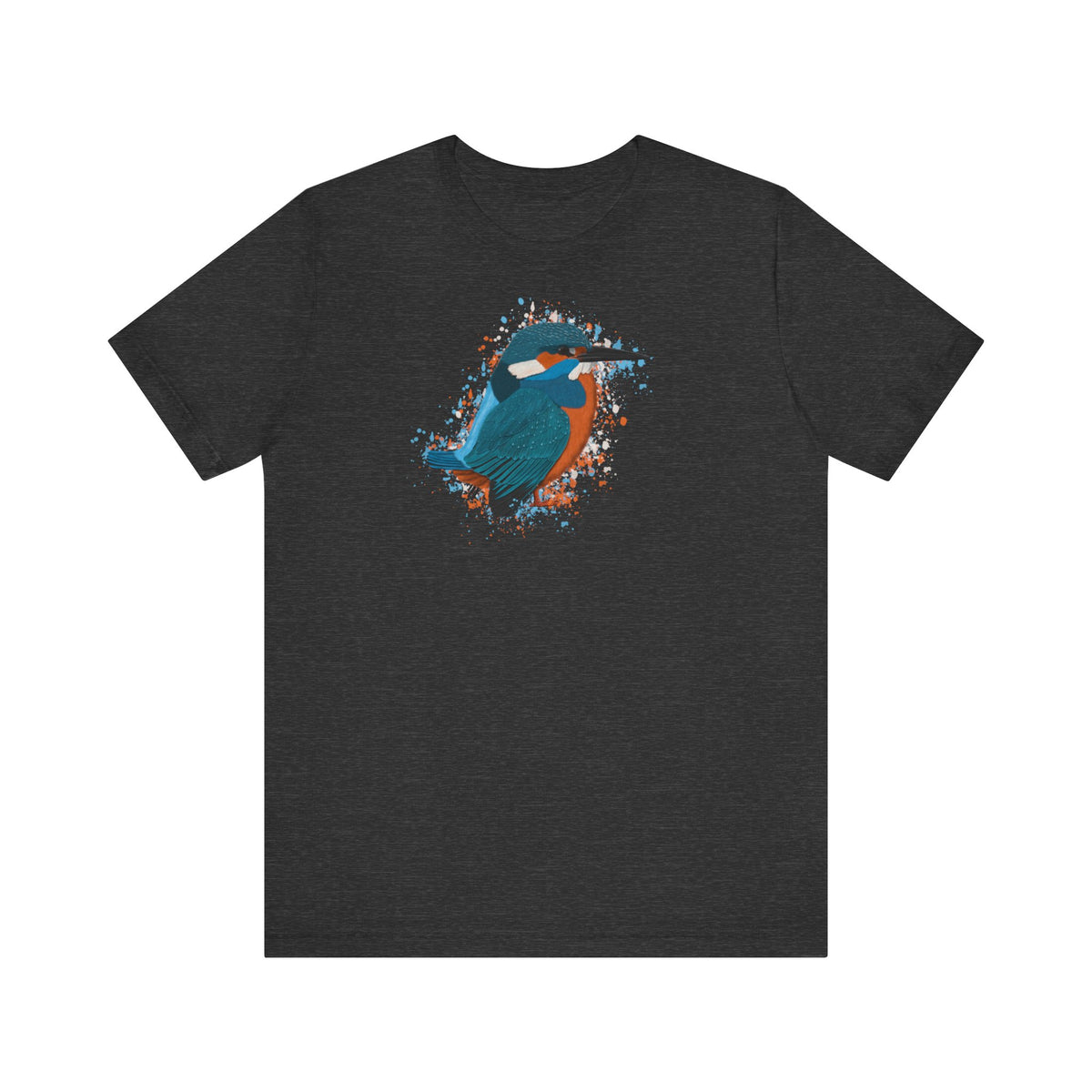 Eisvogel T-Shirt mit bird graphic tee Hintergrund