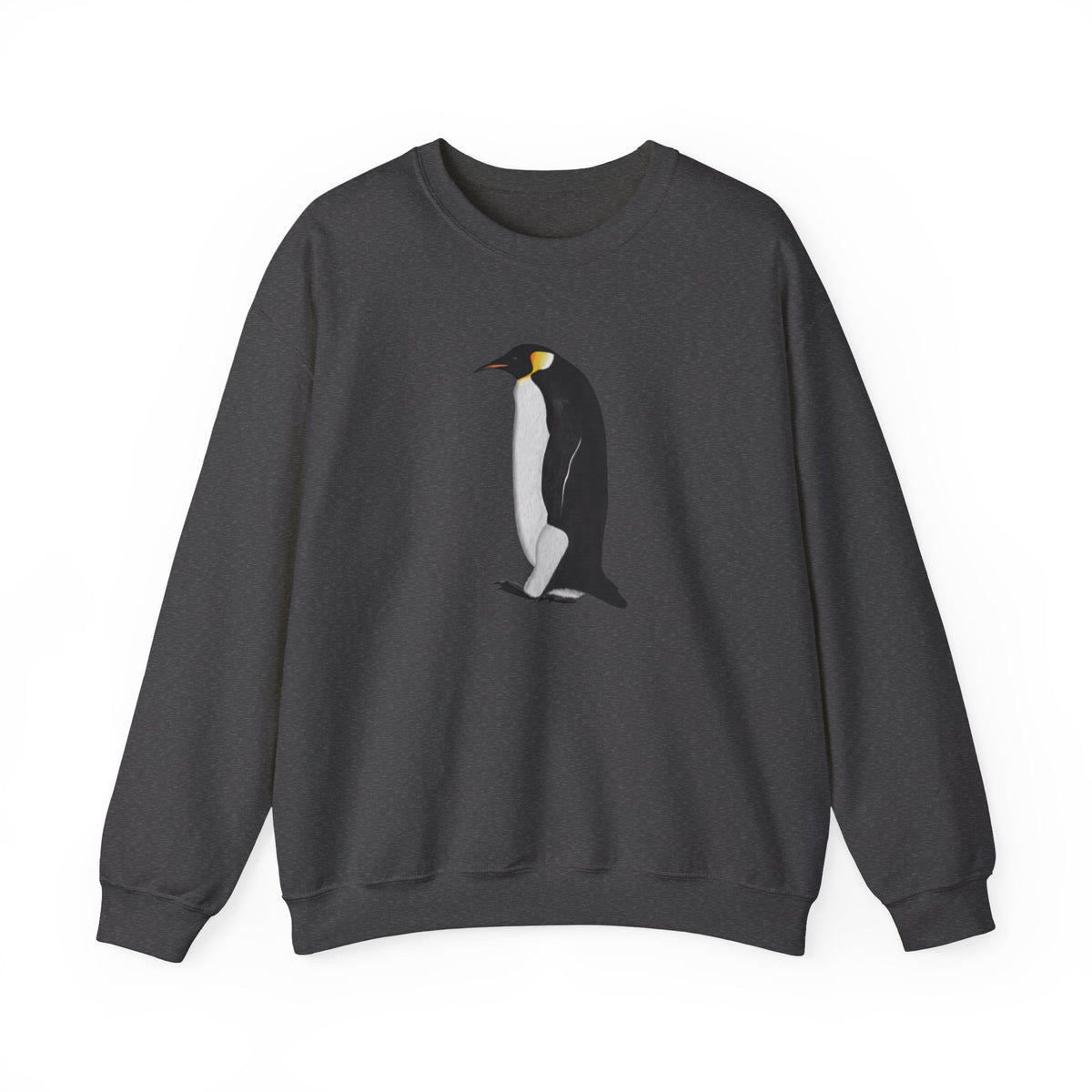 Emperor Penguin Bird Watcher Biologist Crewneck Sweatshirt – Crew neck, DTG
