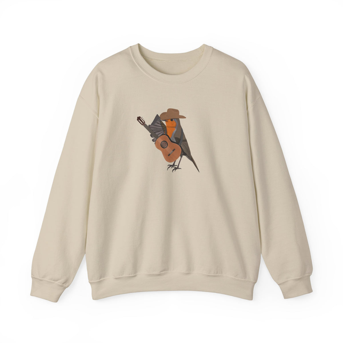 Robin Sweatshirt on Crew neck background