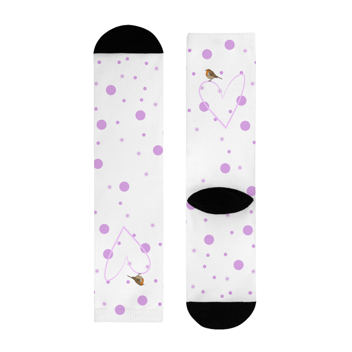 Rotkehlchen Socken – Accessories und All Over Print Stil