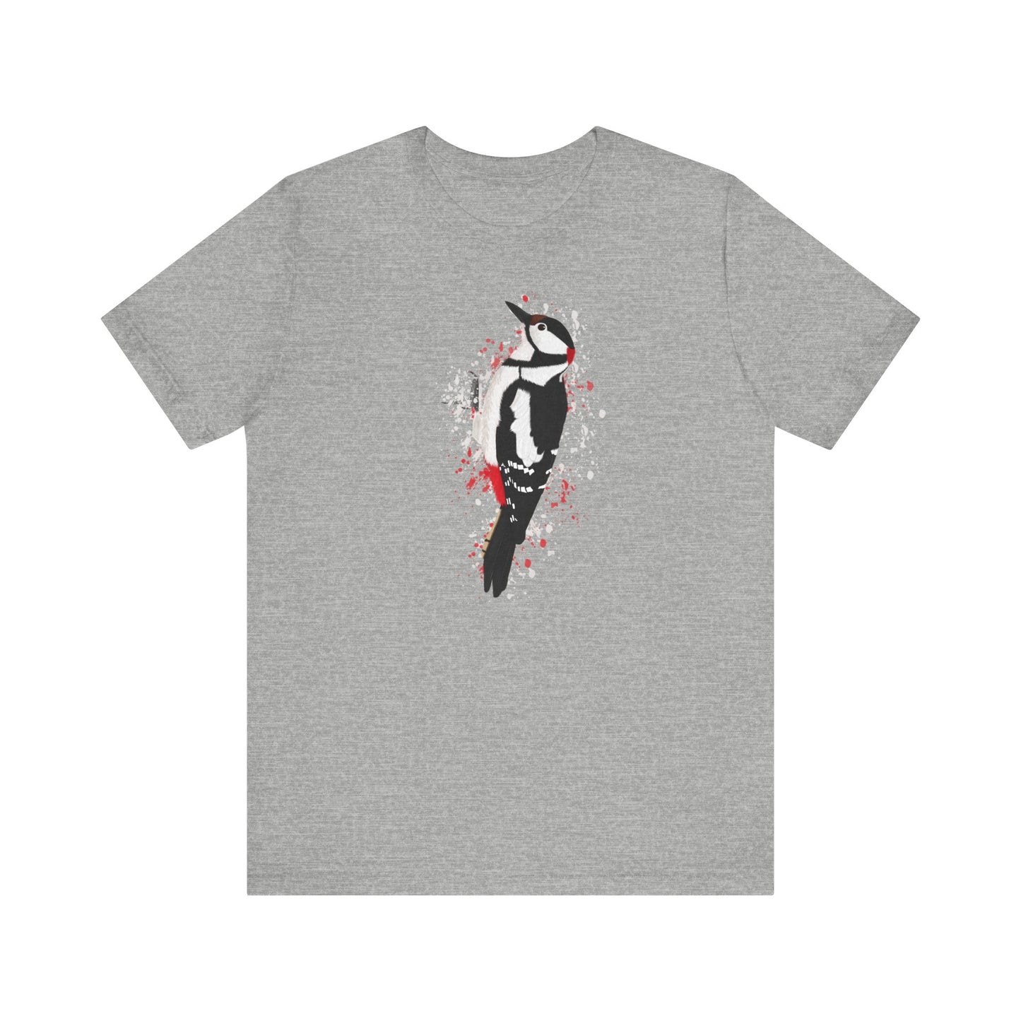 Buntspecht Vogel T-Shirt für Vogelfreunde