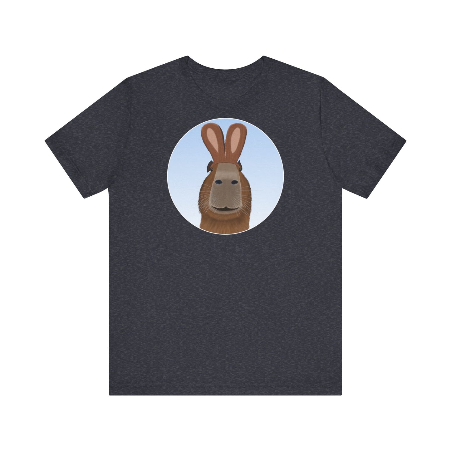 Capybara mit Hasenohren Lustiges Kaninchen T-Shirt
