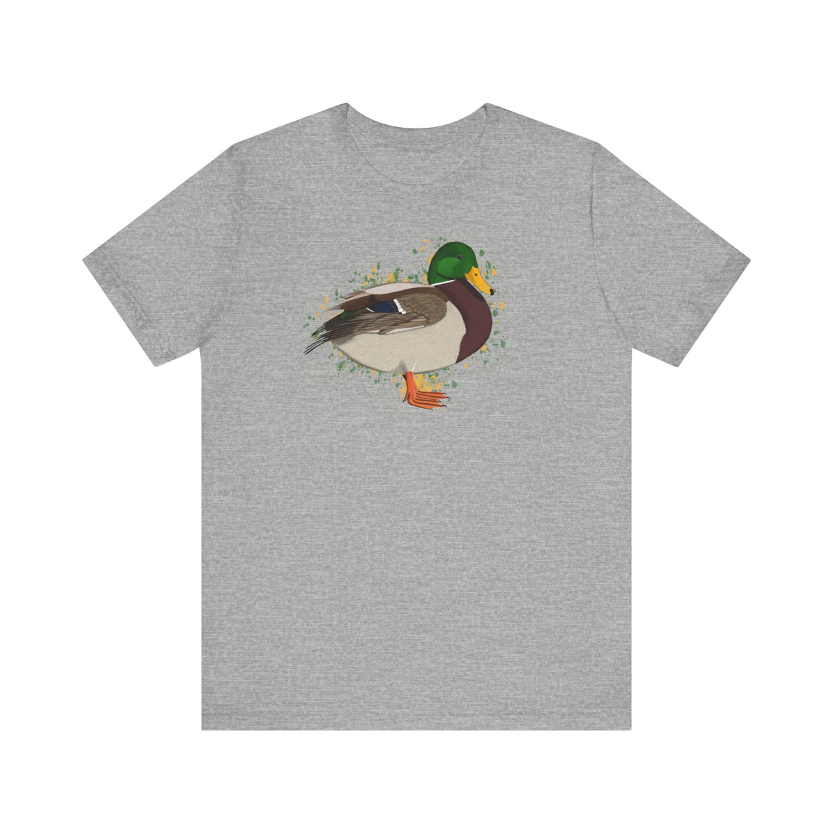 Ente Vogel T-Shirt – bird graphic tee und watching gear Stil