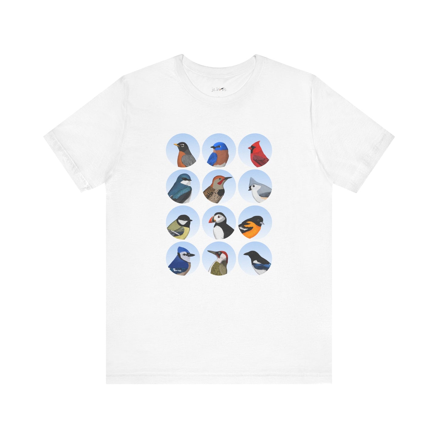Birds T-Shirt Bluebird Cardinal Blue Jay Robin Bird Watcher Bird Lover