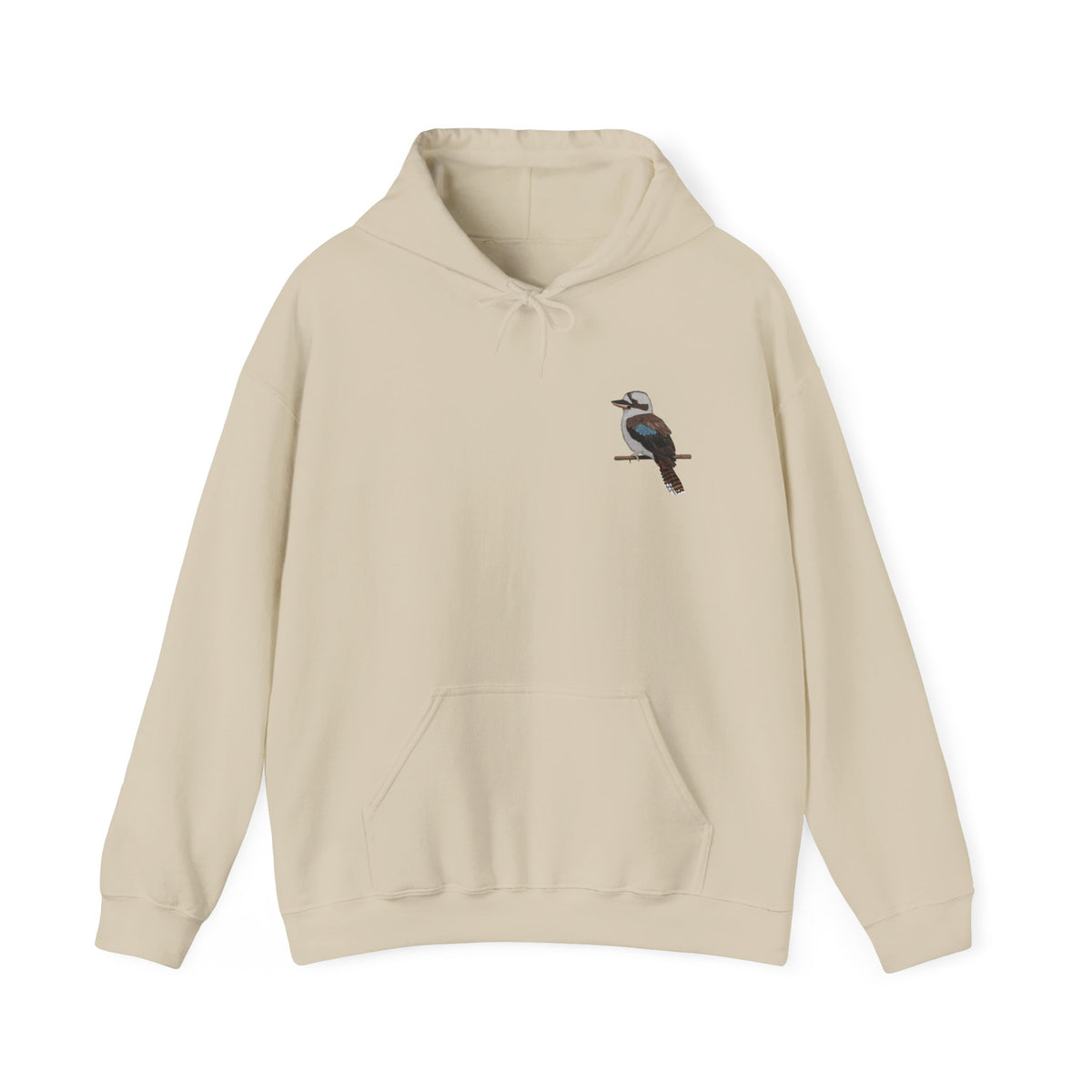 Kookaburra Hoodie Bird Lover & Watcher | Unisex Sweater Gift for Lovers in Black
